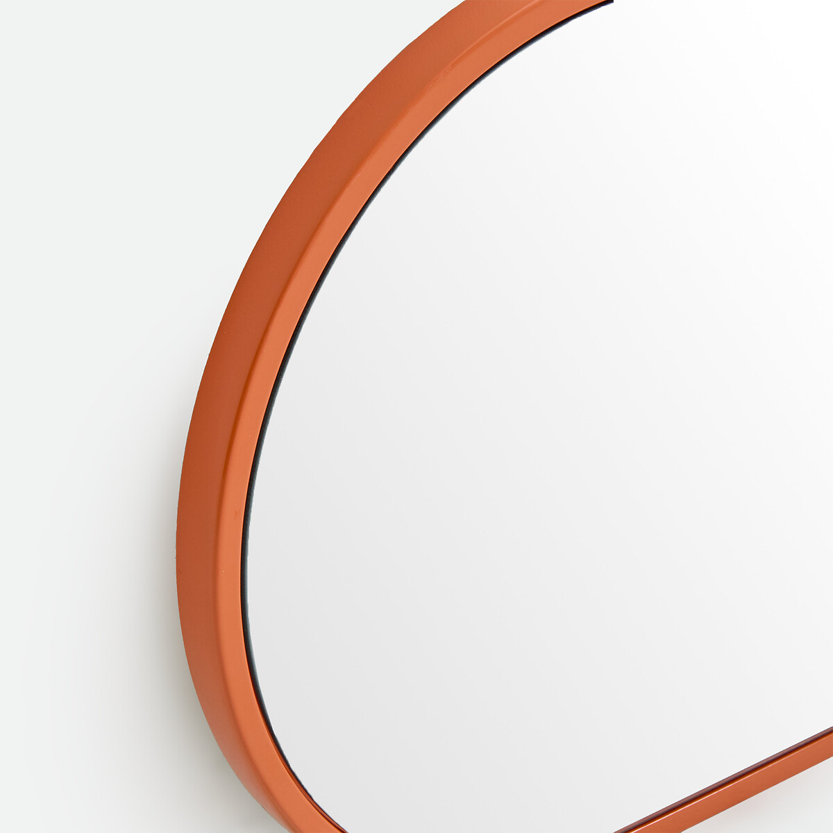 Miroir mural ovale, longueur 30 x hauteur 100 cm, IODUS orange, LA REDOUTE INTERIEURS