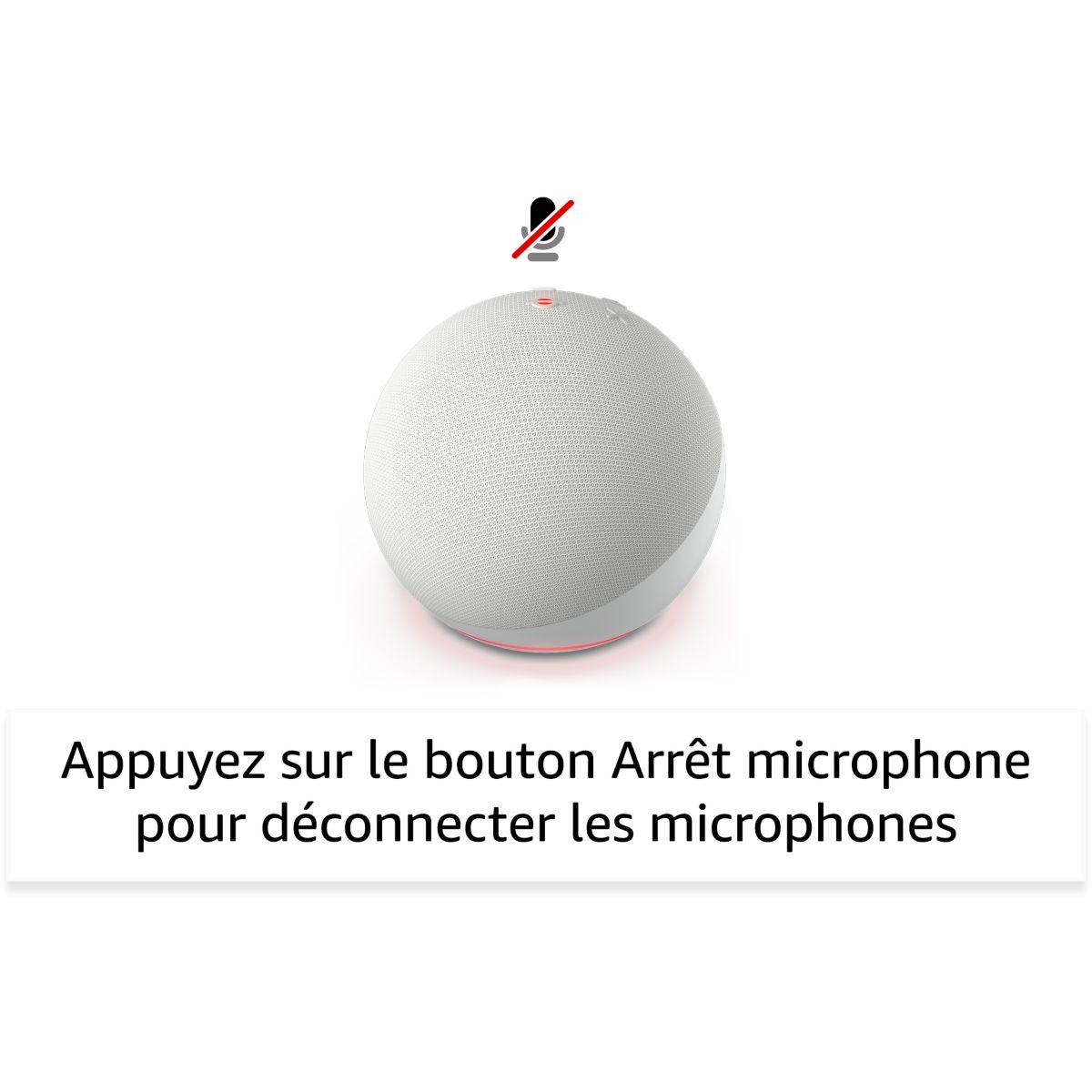 Assistant vocal Echo Dot 5 Blanc blanc, AMAZON