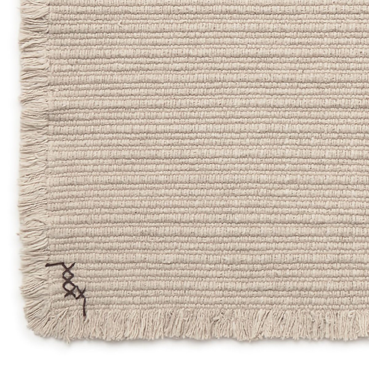 Tapis rectangulaire tissé à la main HANDLOOM LEGACY naturel, LORENA CANALS