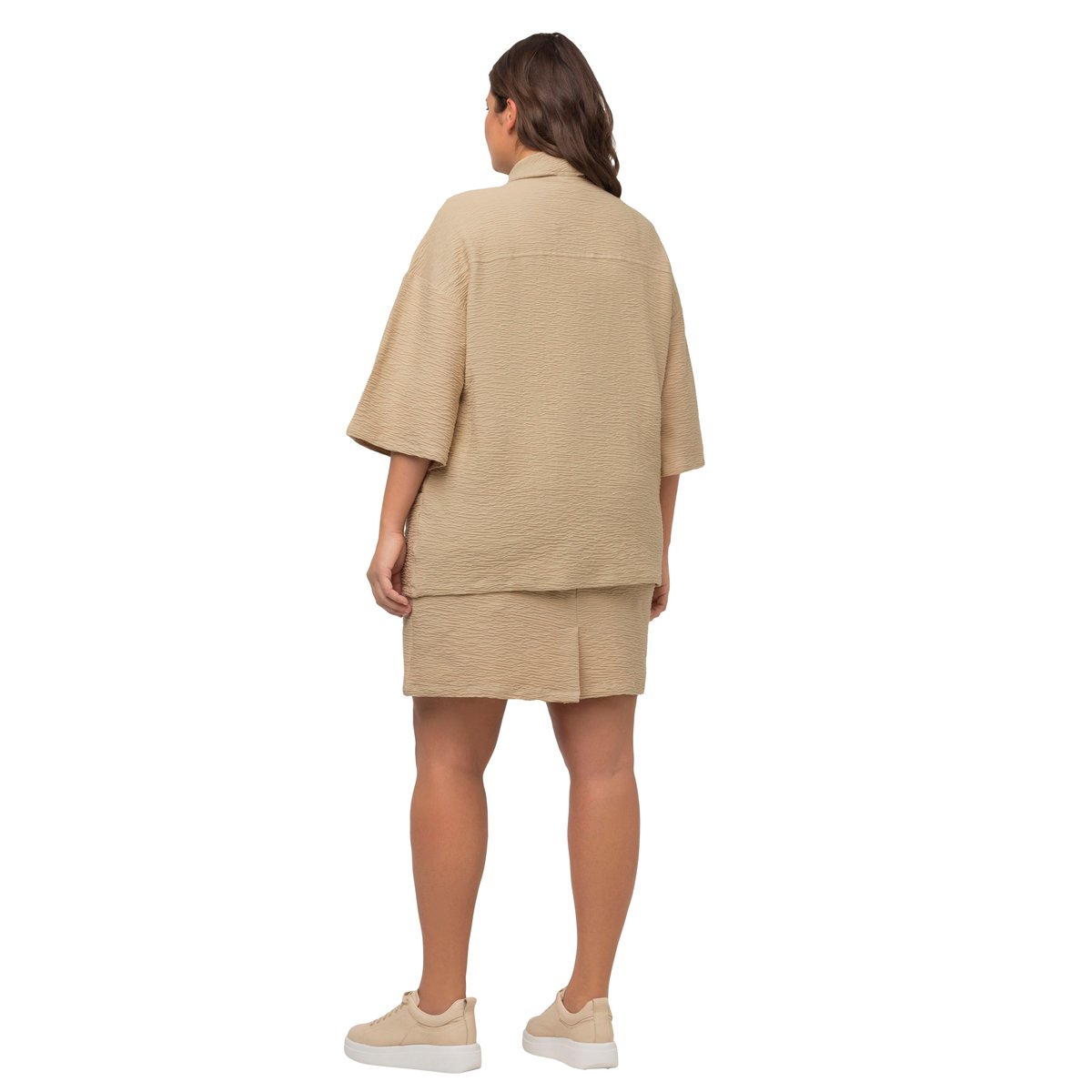 Kimono en molleton de coton bio. pop corn, ULLA POPKEN