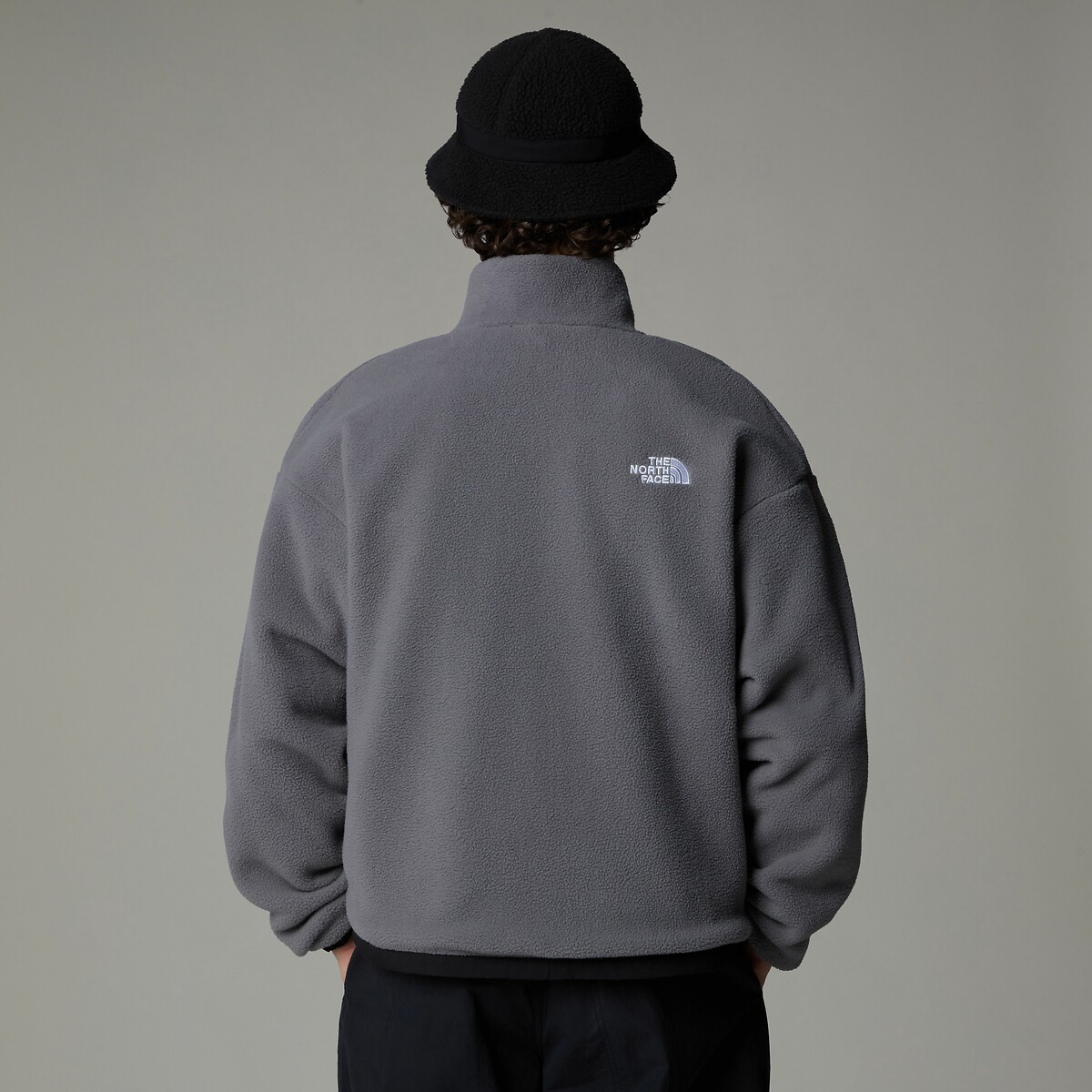 High Neck Track Top black/grey, THE NORTH FACE