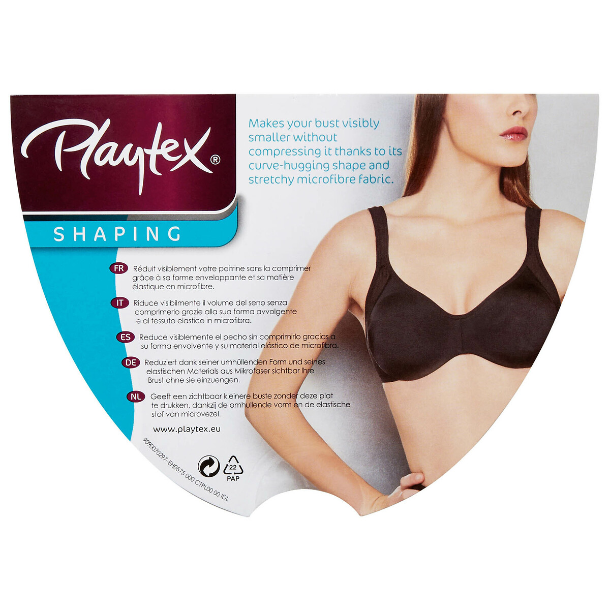 Reggiseno minimizer Expert in Silhouette bianco, PLAYTEX