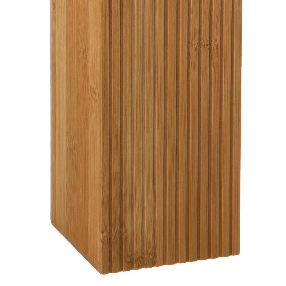 Brosse WC rainurée en bambou TERRE INCONNUE beige, 5FIVE SIMPLY SMART