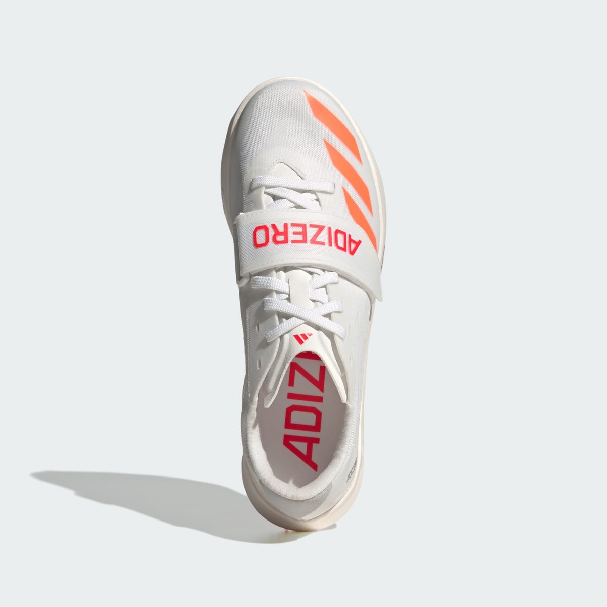Chaussure D'athlétisme Adizero Tj/Pv cloud white / lucid orange / lucid red, adidas Performance