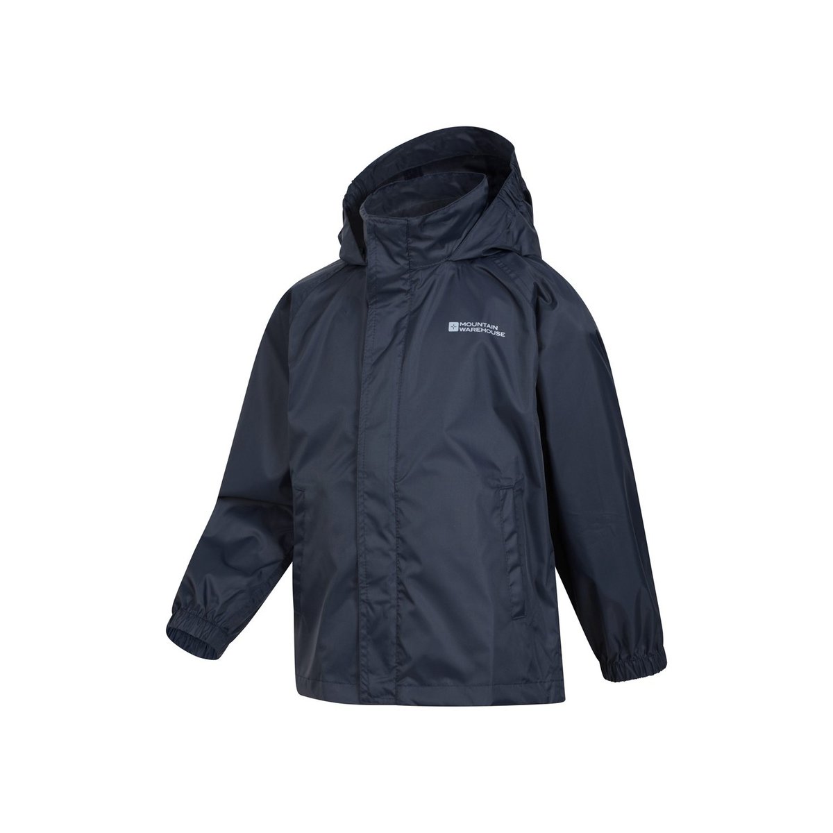 Veste imperméable à capuche PAKKA bleu marine, MOUNTAIN WAREHOUSE