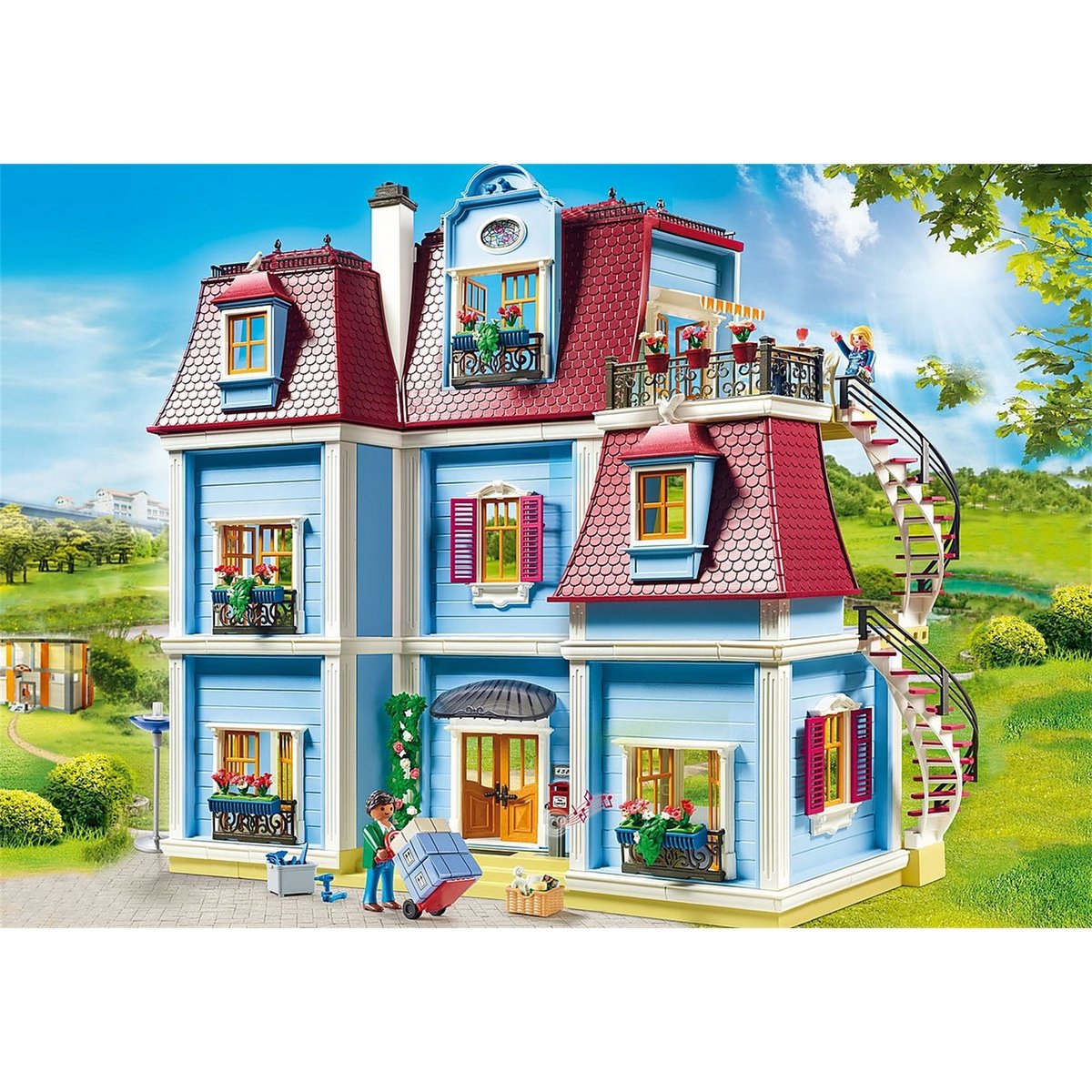 Dollhouse – 70205+70206+70207+70208+70209+70210+70211 multicolore, PLAYMOBIL