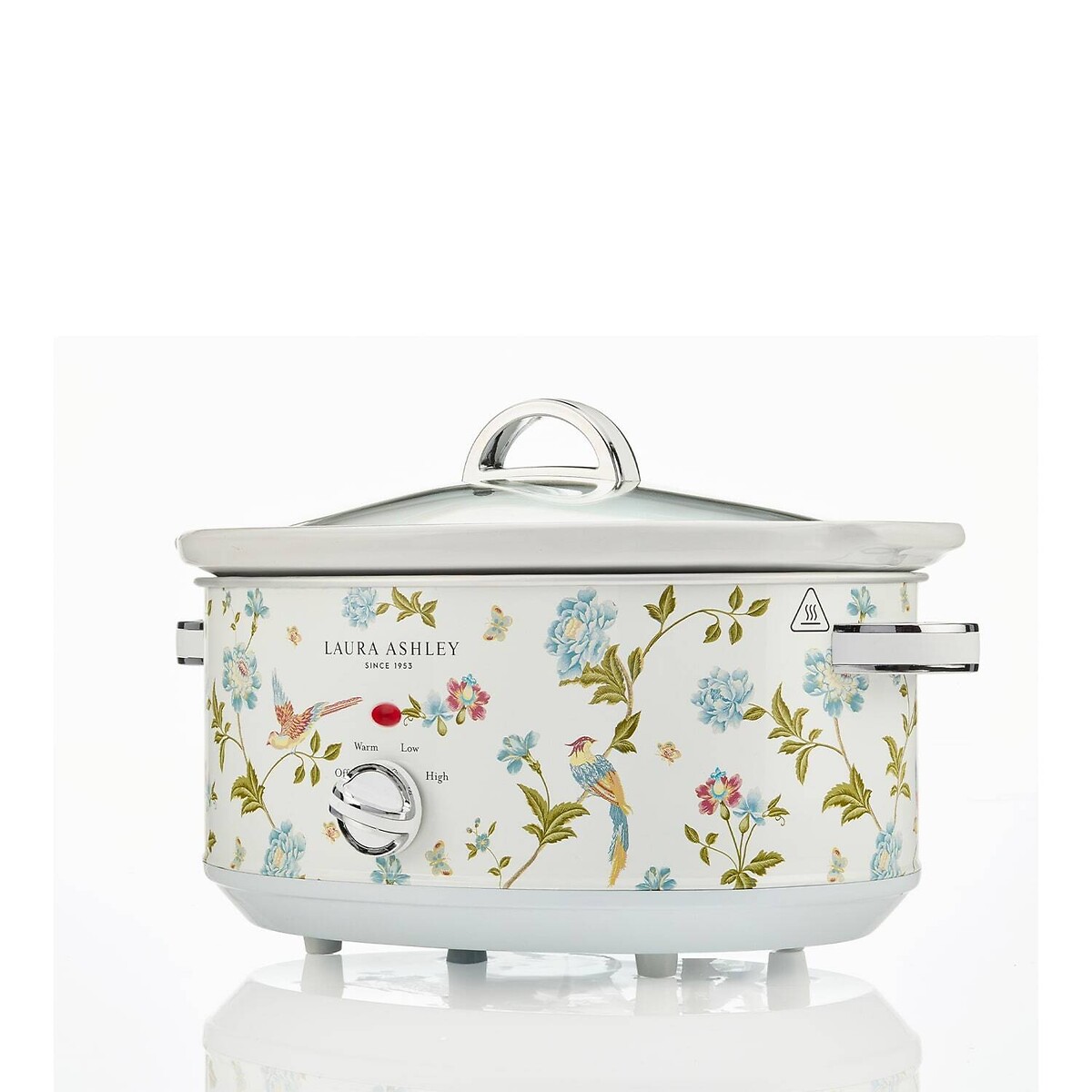 Laura Ashley 6.5L Slow Cooker - VQSLWC6 white, LAURA ASHLEY