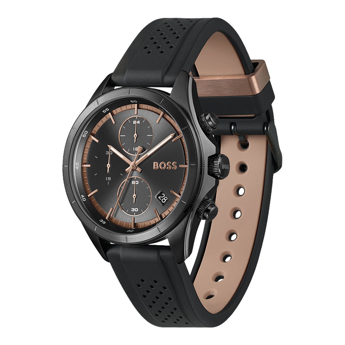 Montre Analogique  BOSSLATIC noir noir noir, BOSS