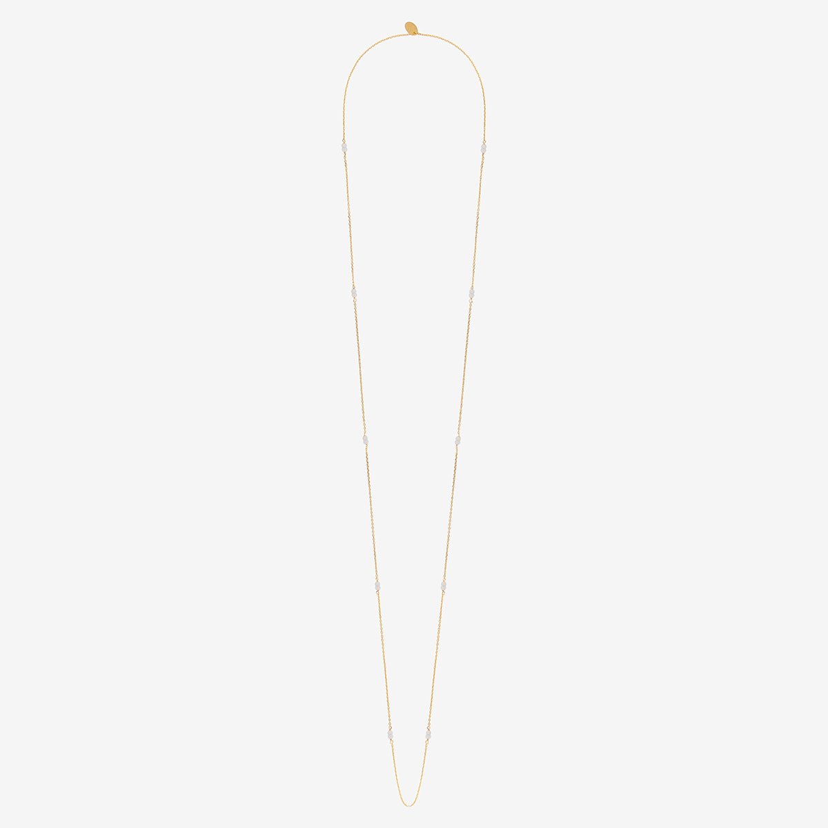 Sautoir venus nacre blanche blanc, CAROLINE NAJMAN