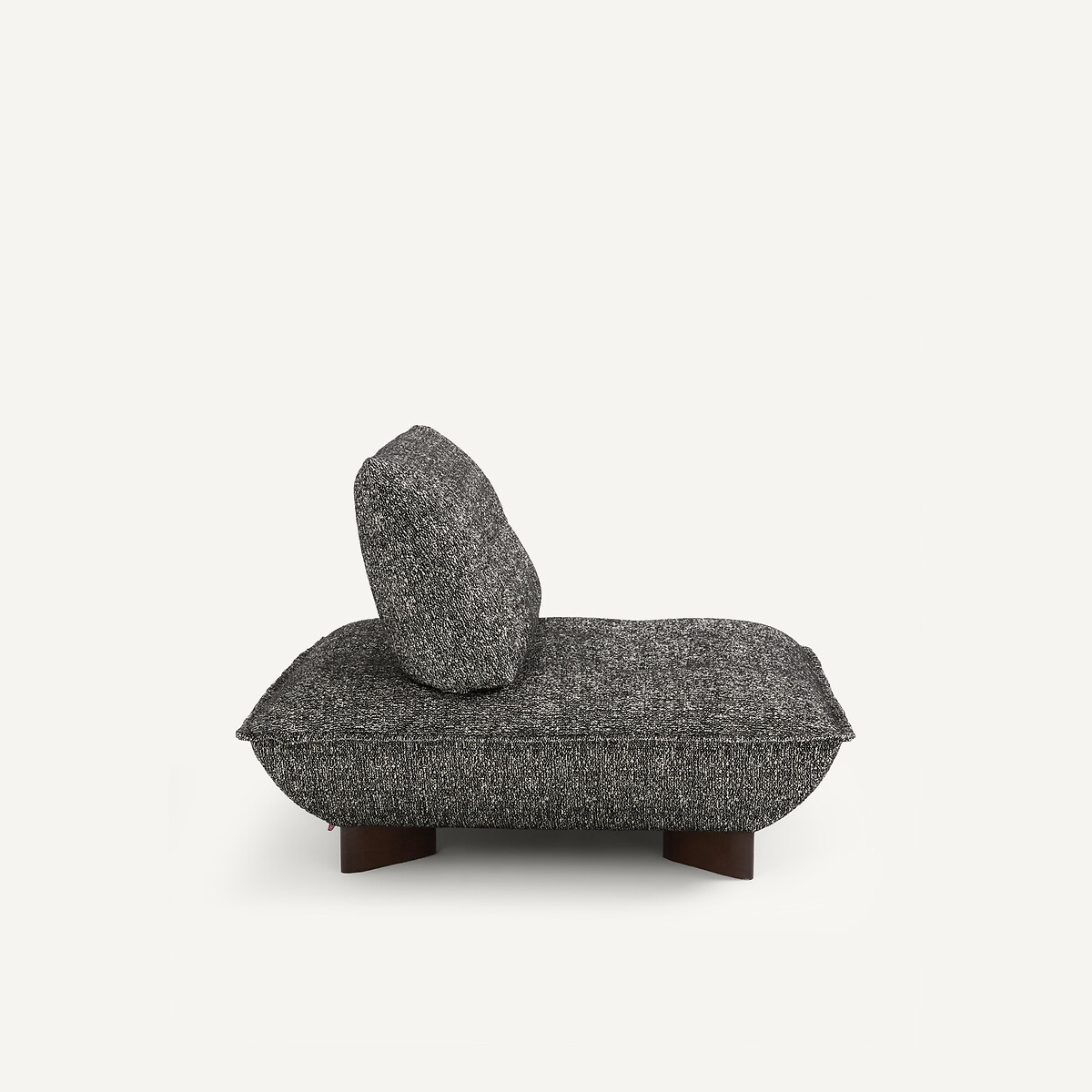 Chauffeuse modulable, en bouclette, KAORI noir, AM.PM