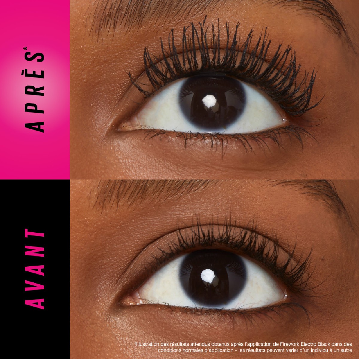 Mascara Cils Sensational Firework Electro Black Effet Cils Déployés à 360° electro black, MAYBELLINE NEW YORK