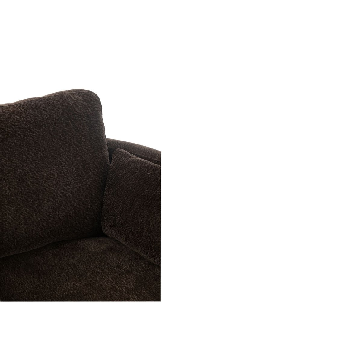 Fauteuil pivotant à 360° en velours texturé - ANGEL marron, HELLIN, DEPUIS 1862