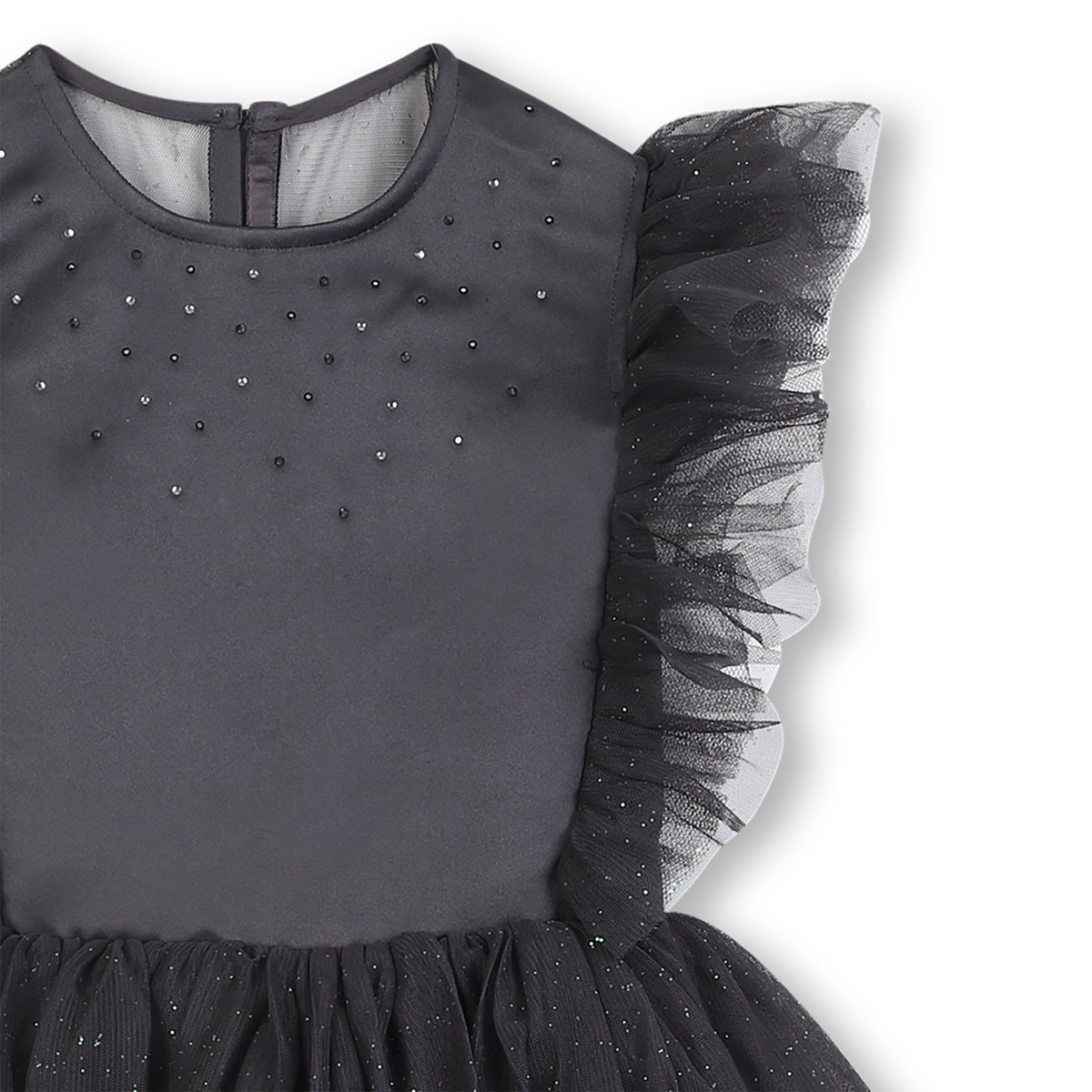 Robe dark grey, BILLIEBLUSH
