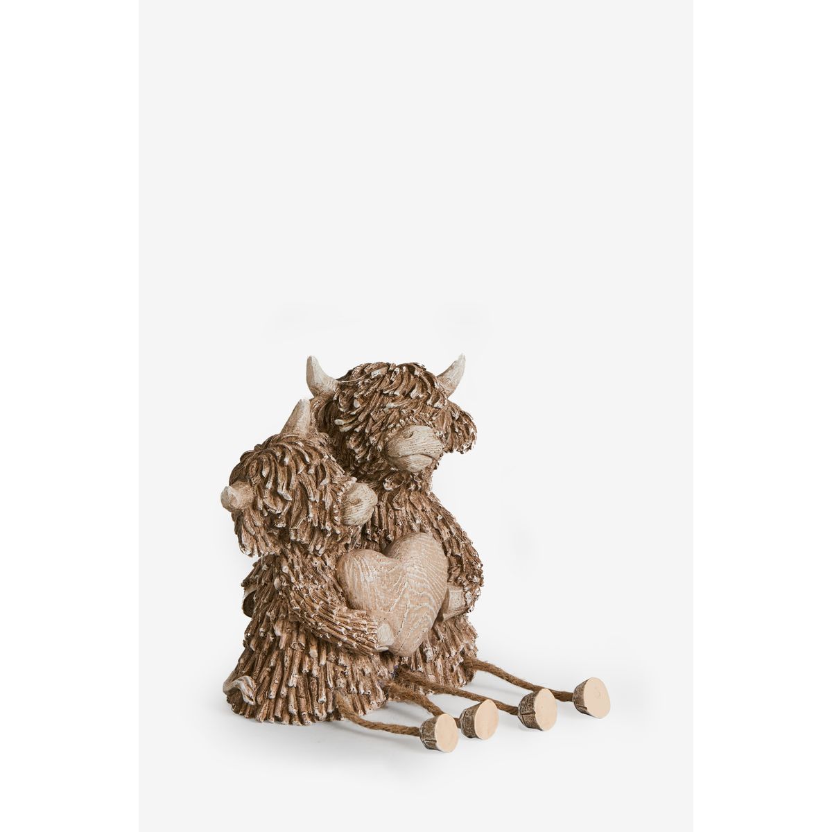 Décoration hamish the highland cow marron, NEXT