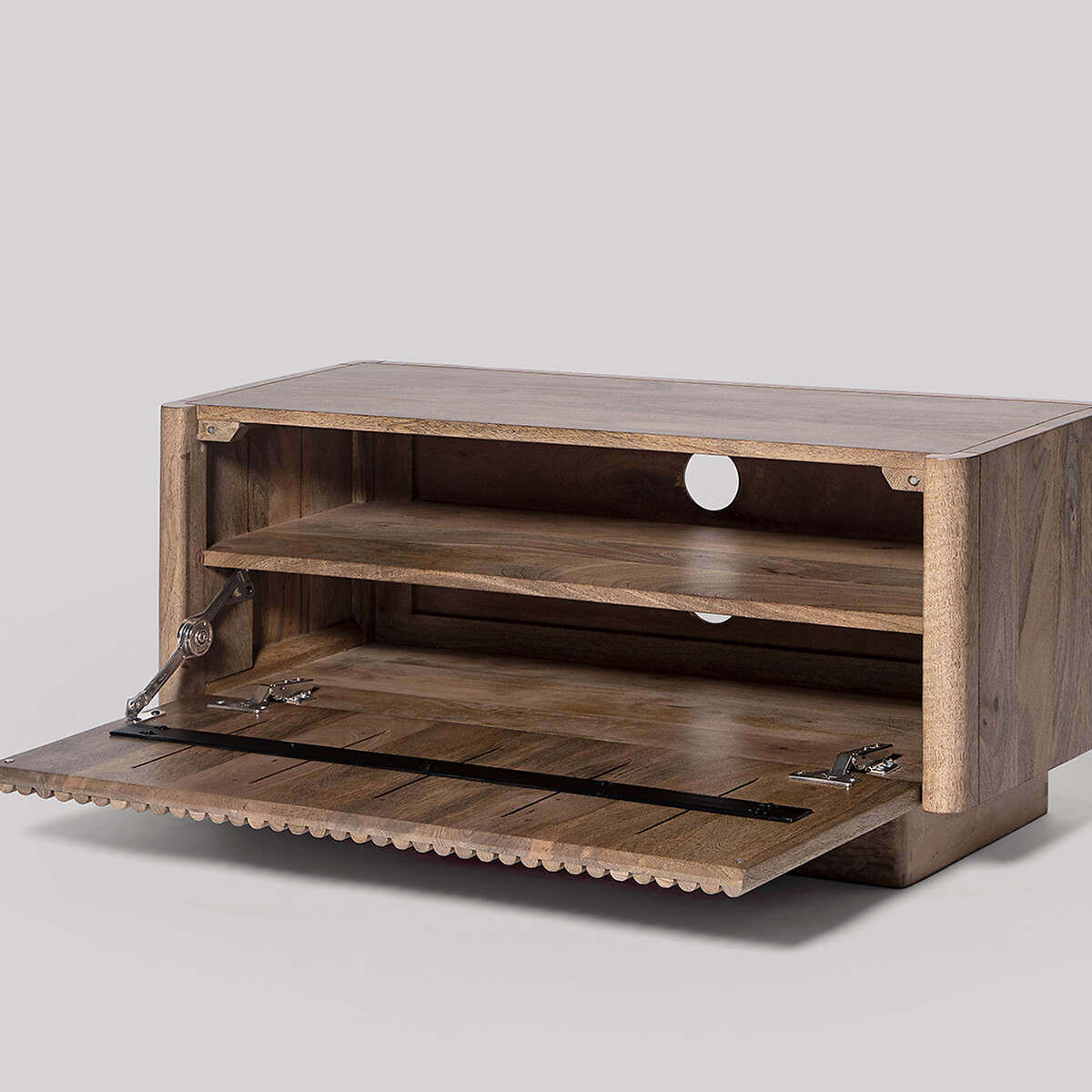 Hampstead Mango Wood 1 Door Media Unit light wood, SWOON
