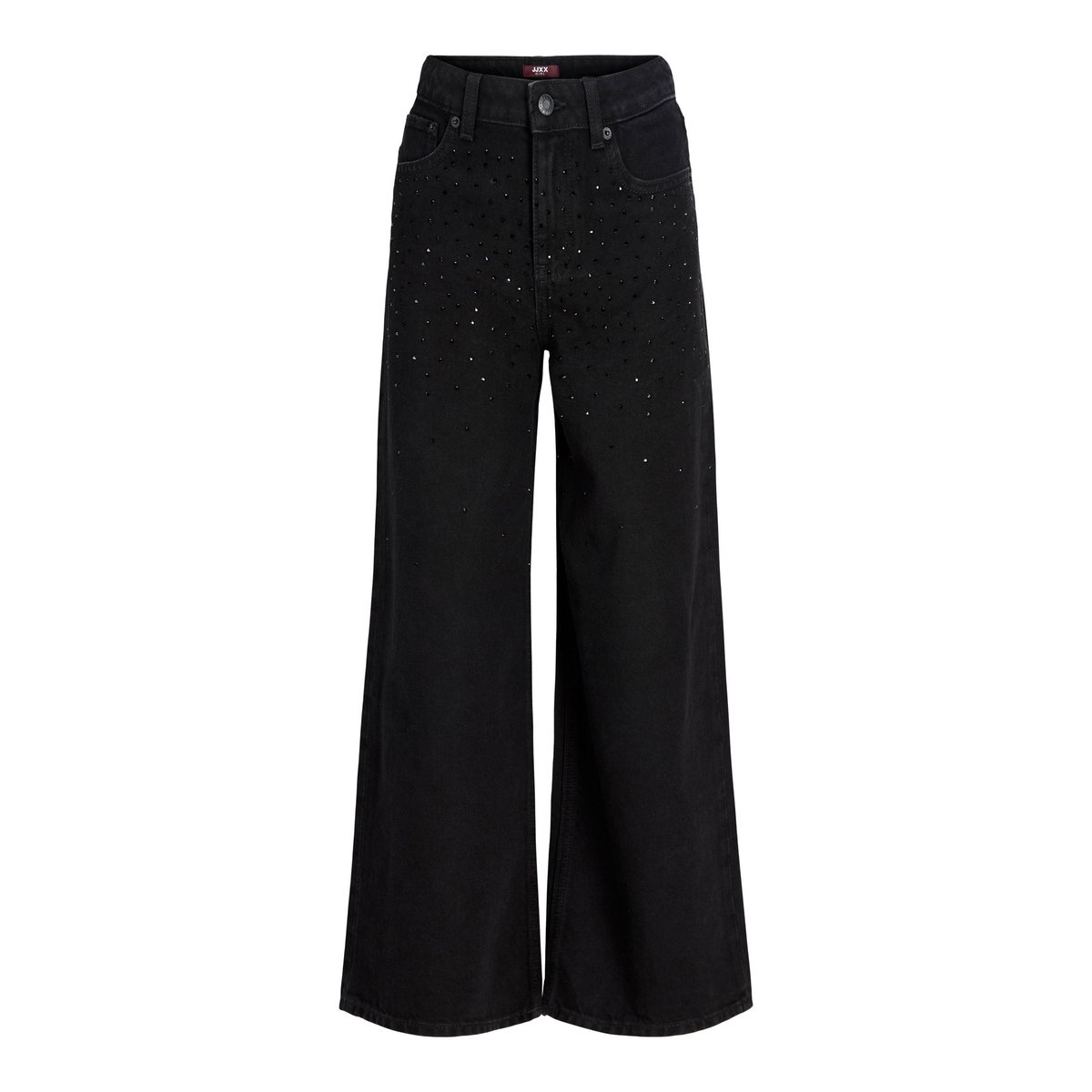 Jean À Coupe Large black denim 1, JJXX