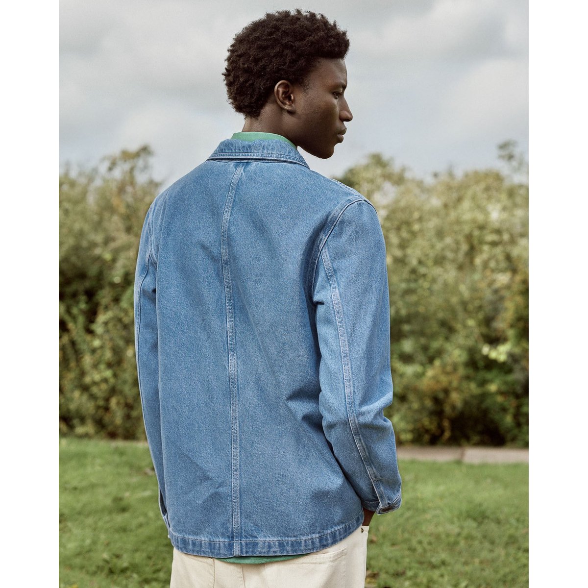 Veste LIFFRE denim clair, FAGUO