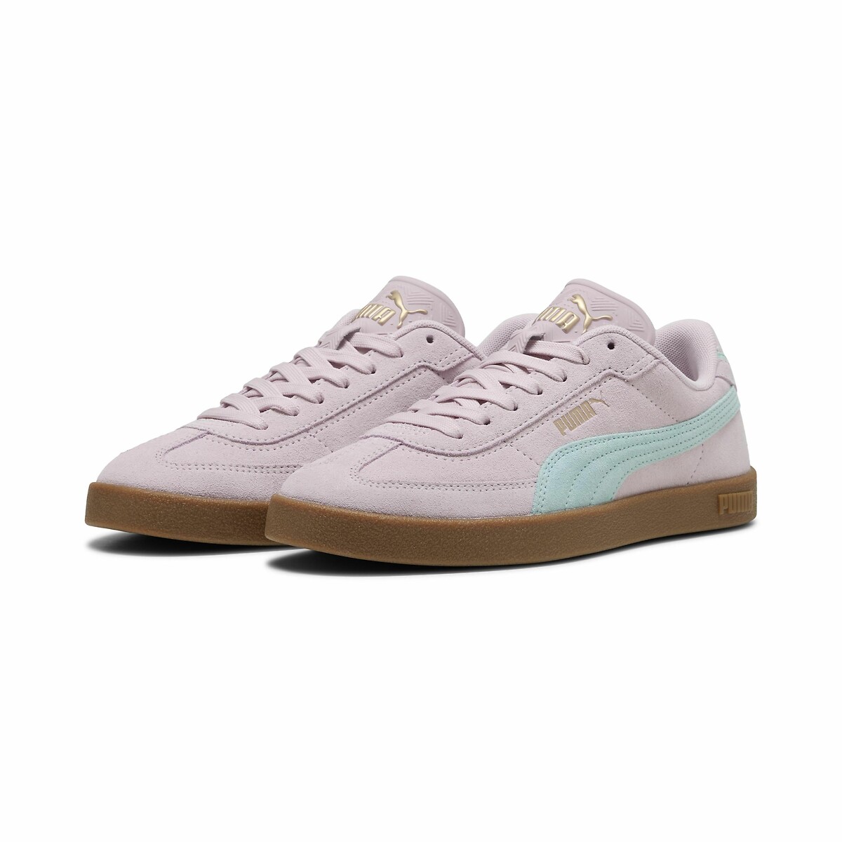 Club II Era Suede Trainers pink/blue, PUMA