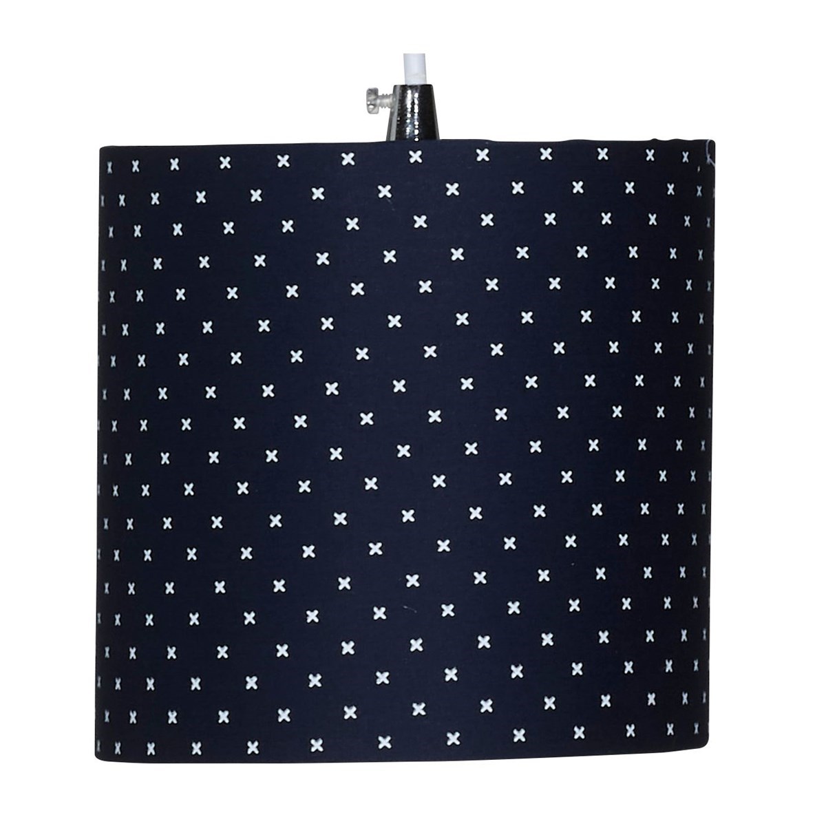 Suspension Lumineuse Trio Plafonnier en coton blanc, SAUTHON