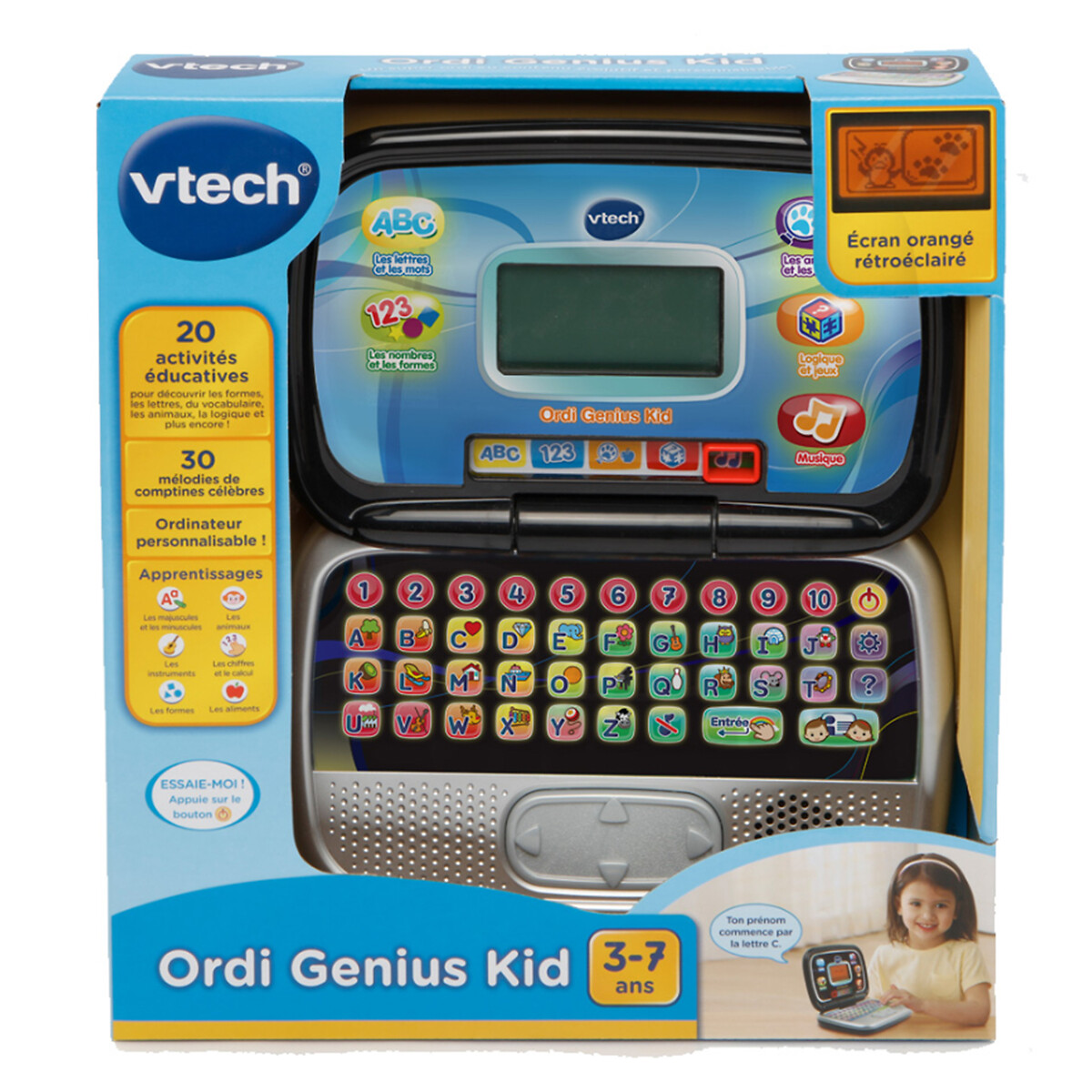 Ordi Genius Kid noir, VTECH
