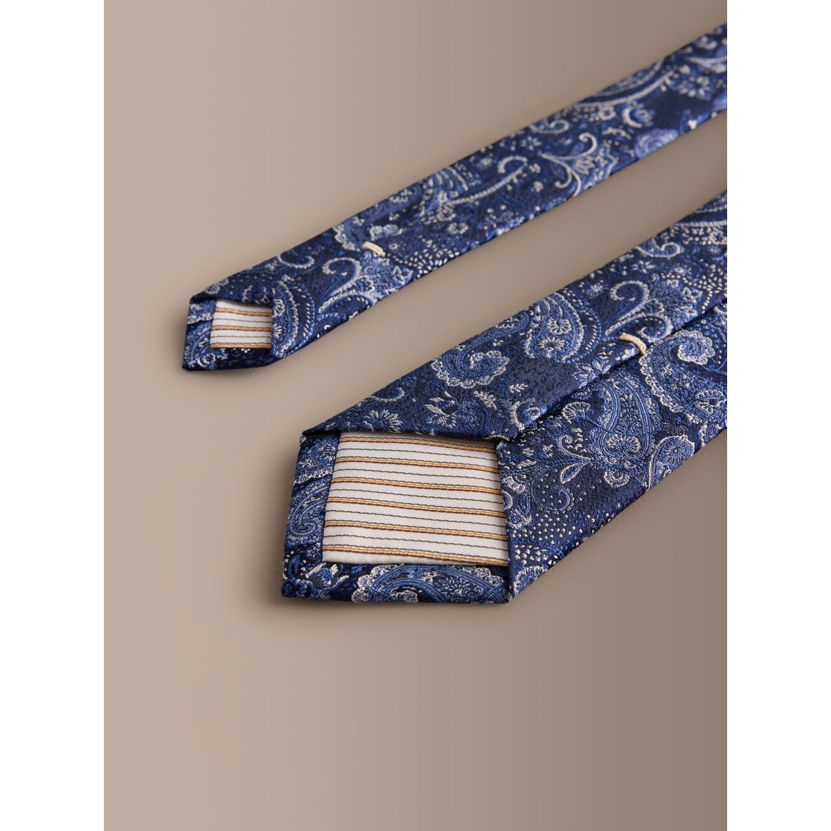 Cravate à motif cachemire bleu, NEXT