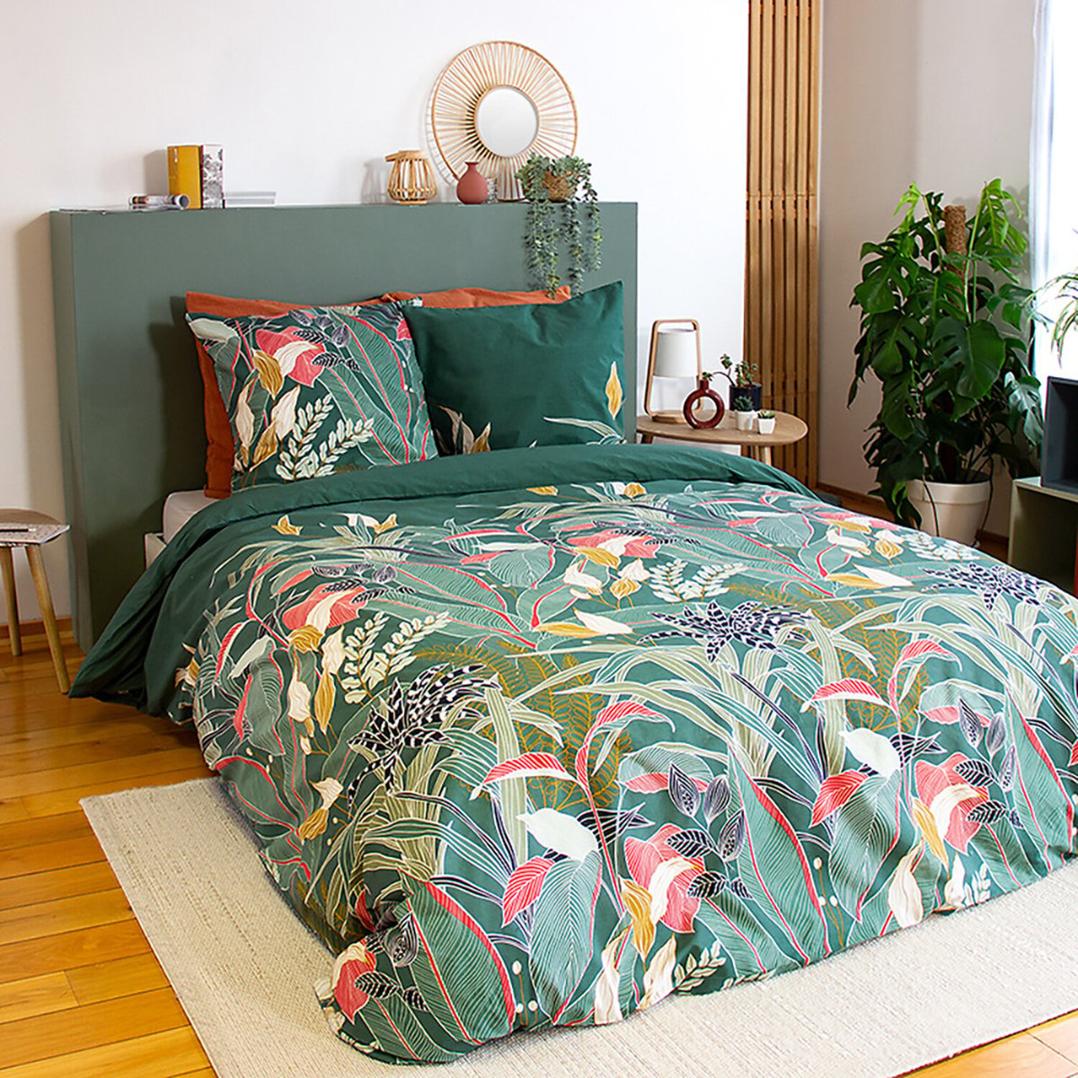 Parure imprimée housse de couette coton, Gigajung imprime, C DESIGN HOME TEXTILE