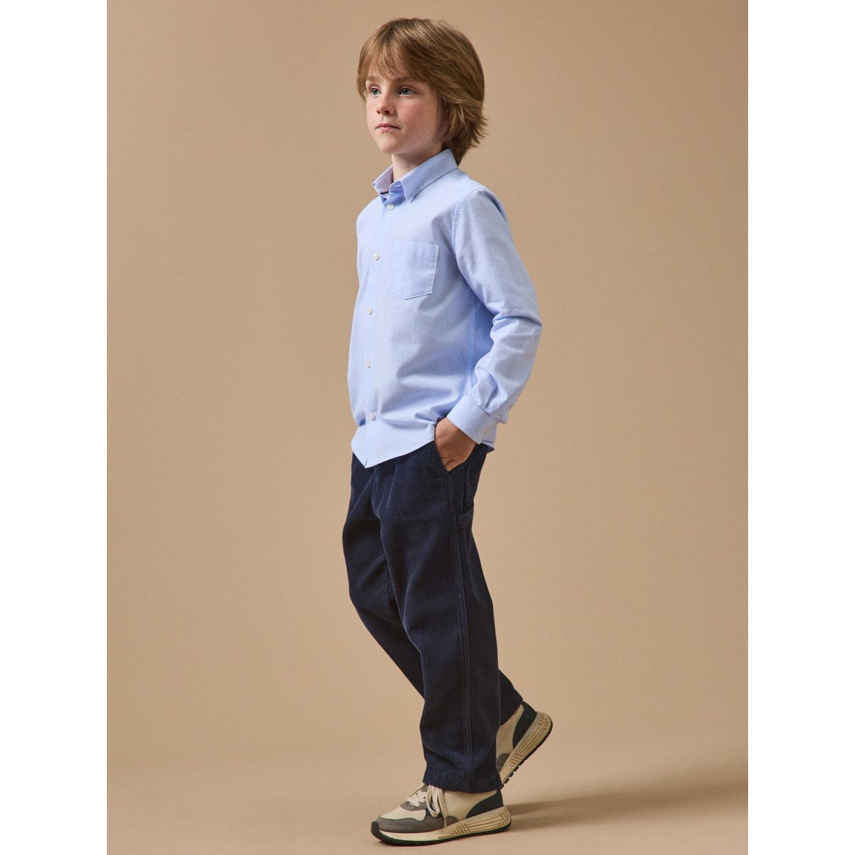 Chemise rayée blanc clair raye, CYRILLUS