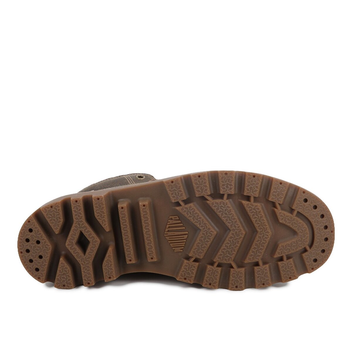 Botins em pele forrados PAMPA ZIP WL PILOT castanho escuro, PALLADIUM