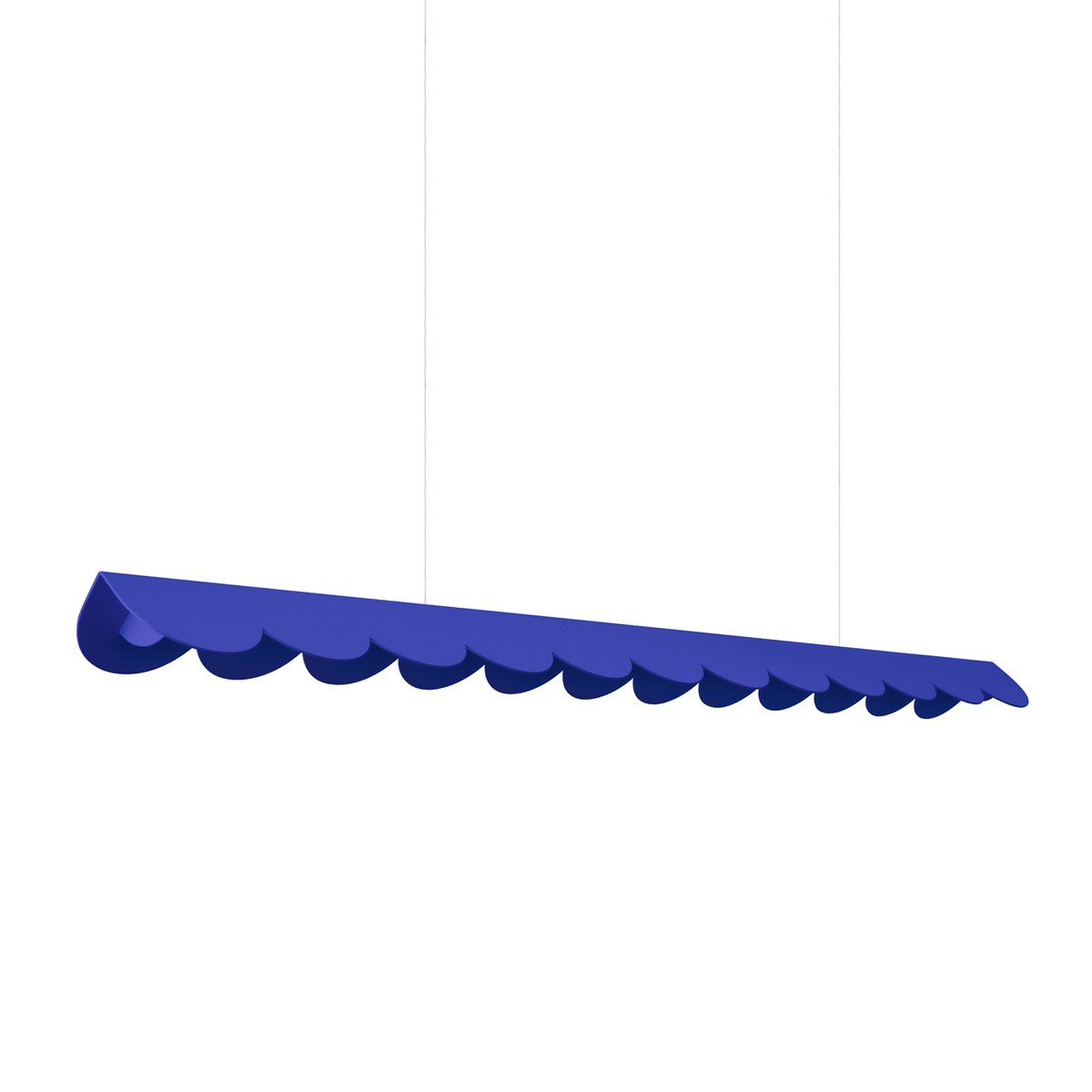 Suspension Aluminium Outremer LED 1 Biscuit outremer, EDEN