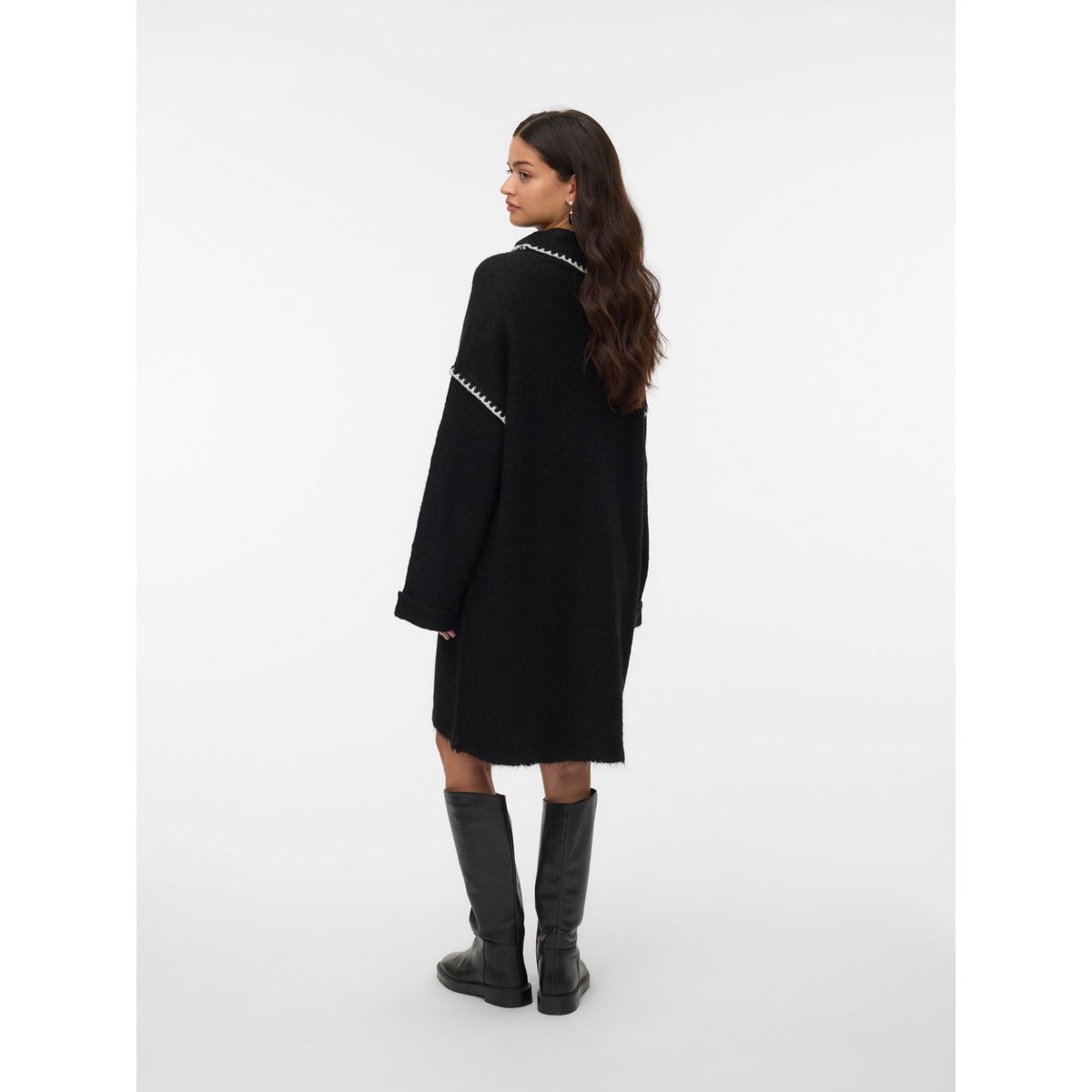Robe En Maille black 1, VERO MODA