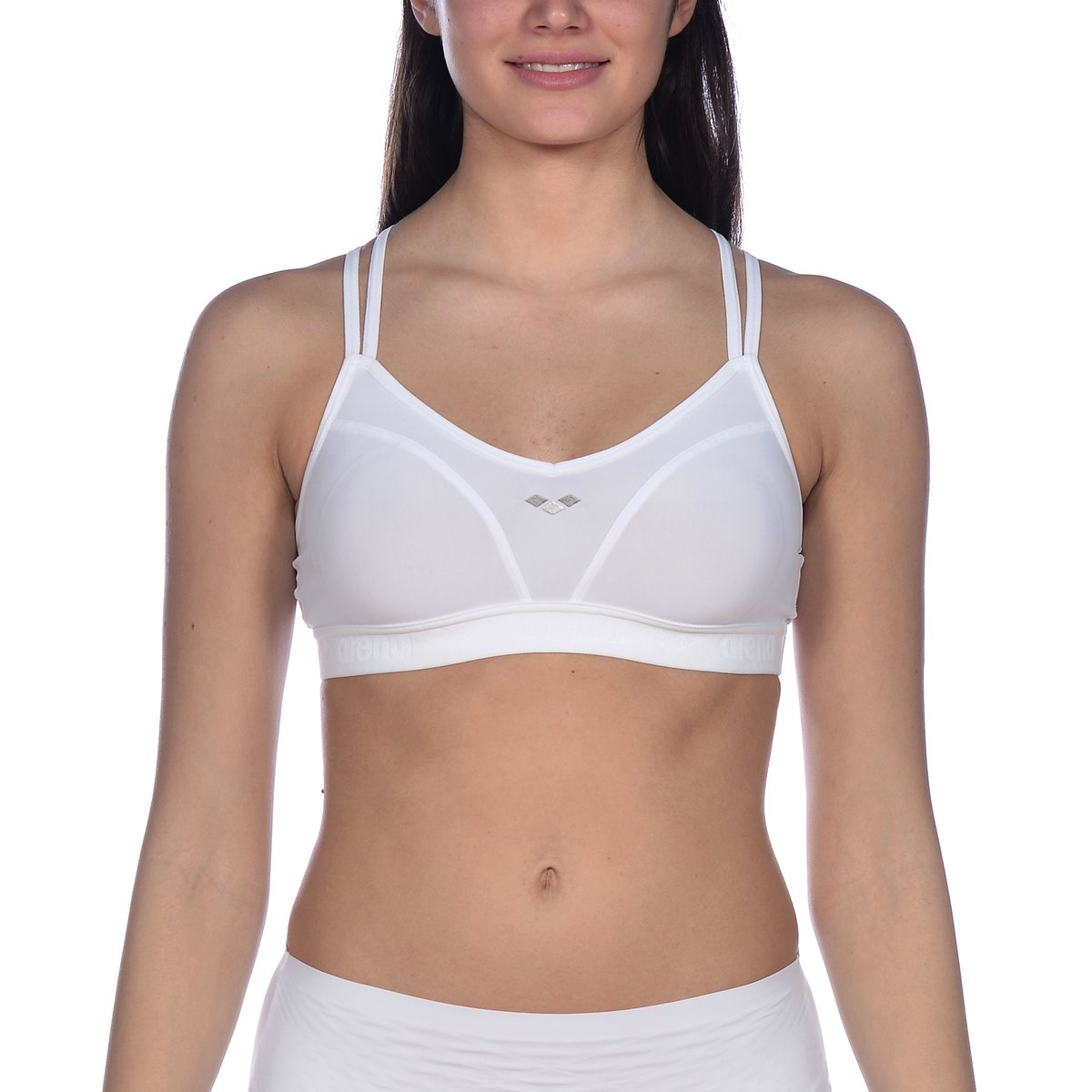Soutien-gorge de sport Daphne soutien moyen et bonnet B white, ARENA