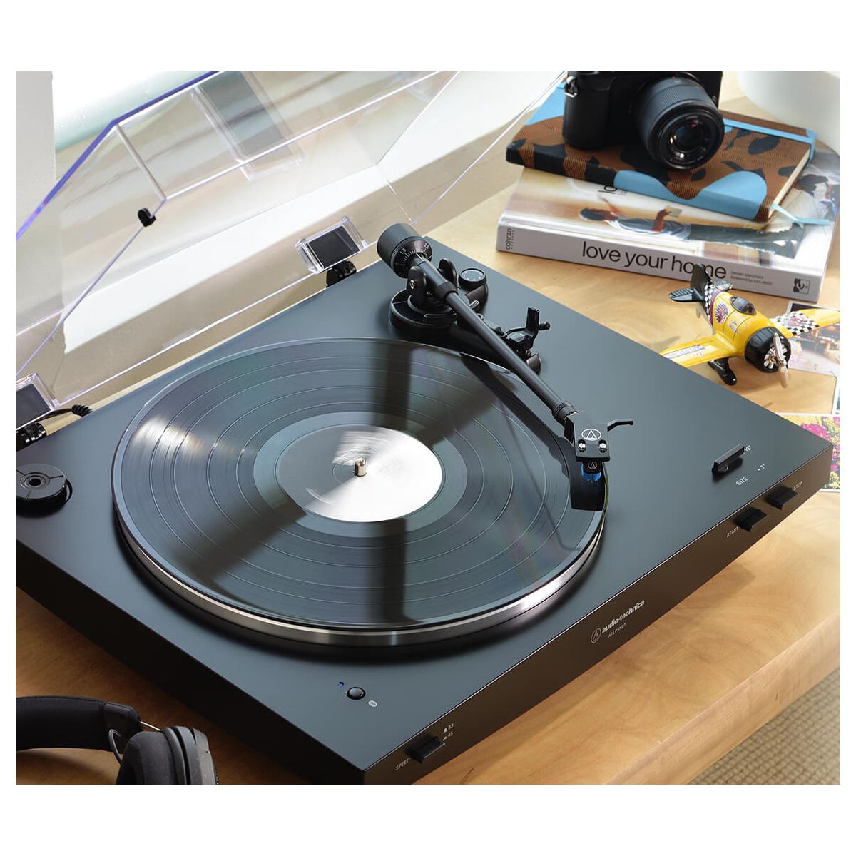 Platine vinyle AT-LP3XBTBK noir, AUDIO-TECHNICA