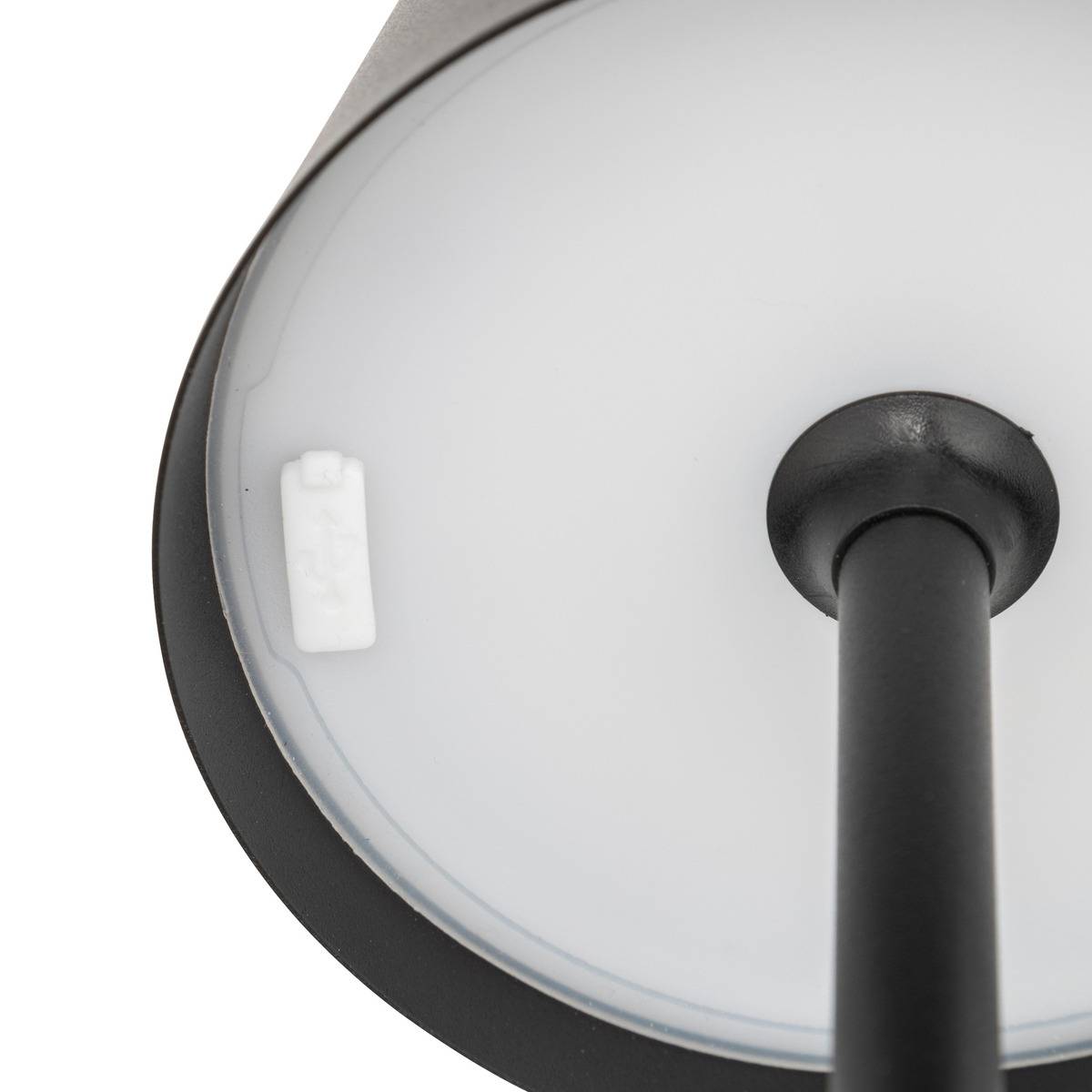 Lampe d'extérieur nomade tactile rechargeable CODY noir, ATMOSPHERA