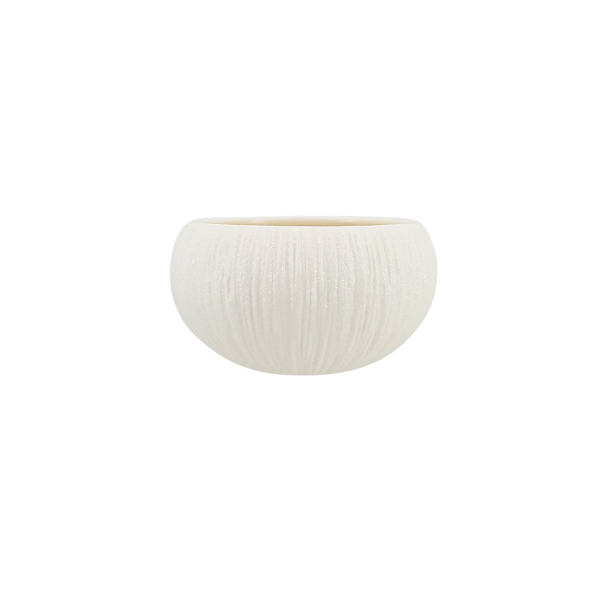 lot de 6 bols en porcelaine 8cm, URUS beige-blanc, OGO LIVING
