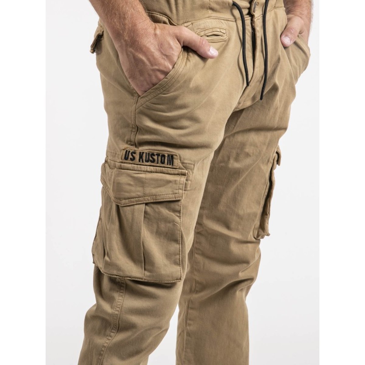 Pantalon Battle Vonduki beige, RITCHIE
