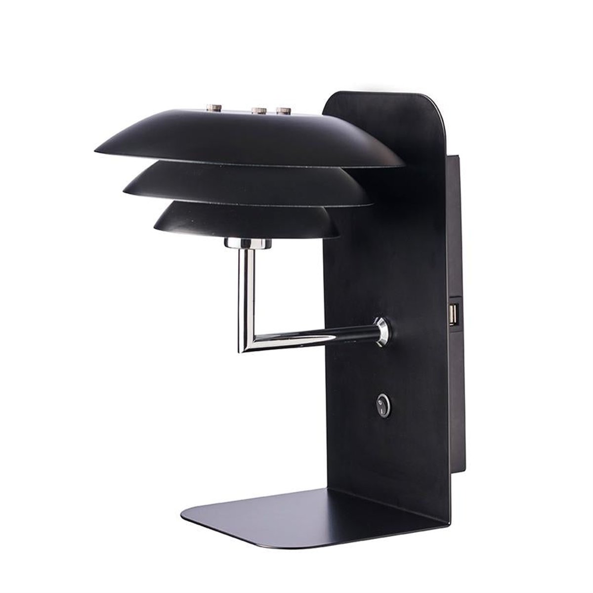 Applique DL20 USB noir, DYBERG LARSEN