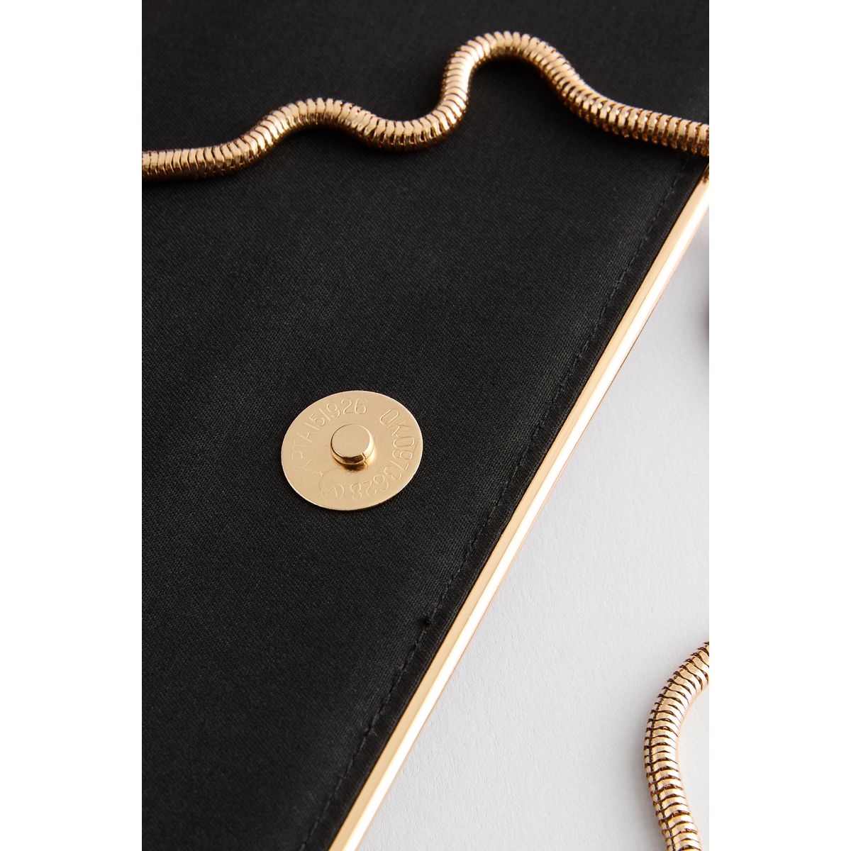 Pochette avec chaîne détachable noir, NEXT