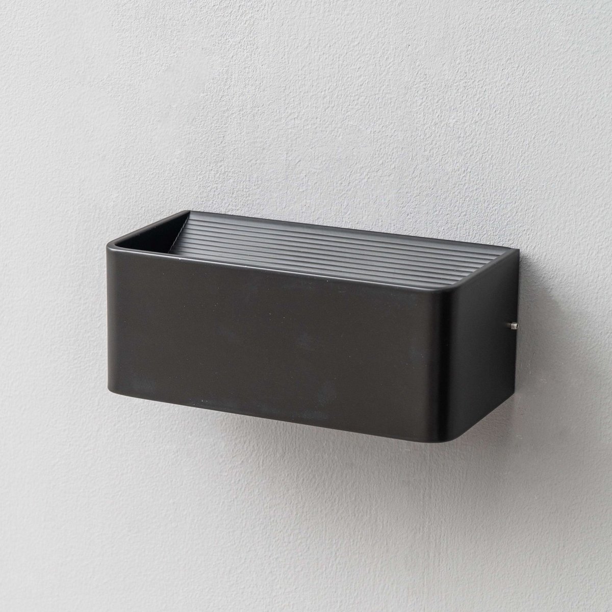 Applique LED double flux chic - QUADRA noir, KOSILUM