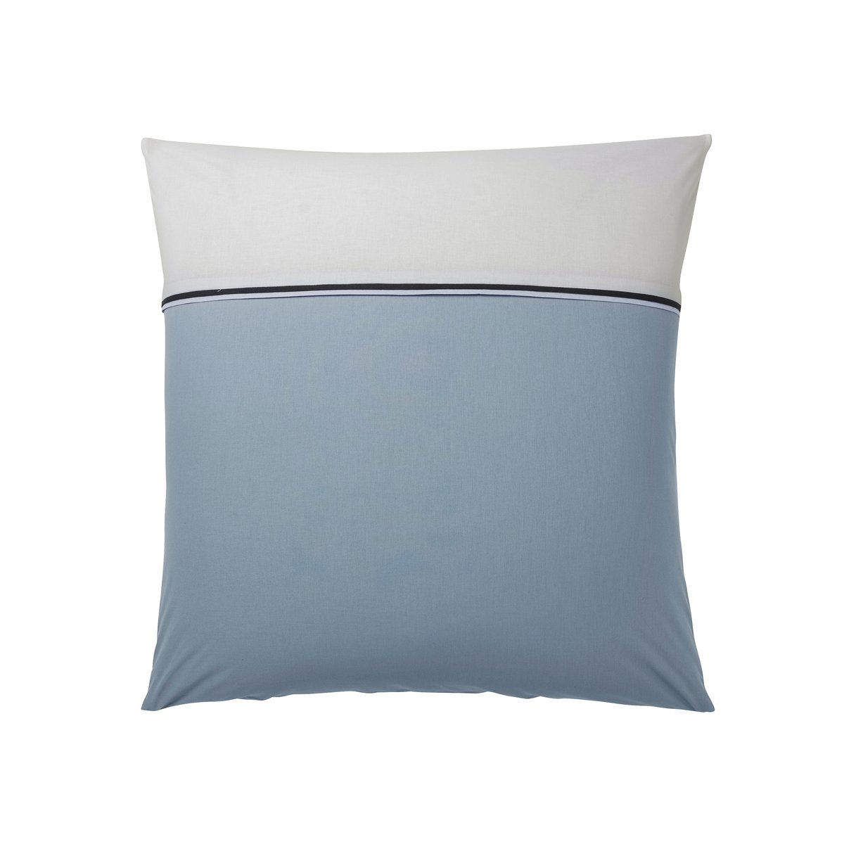 Taie d'oreiller imprimée en coton, DUO turquoise, ORIGIN
