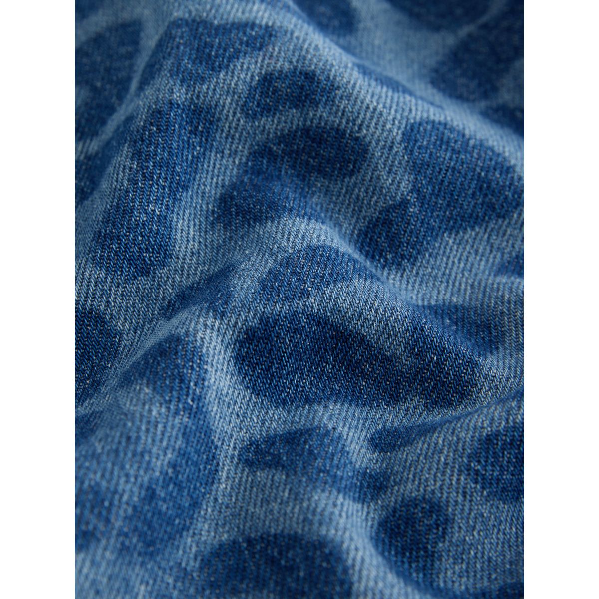 Short à enfiler denim animalier, NEXT