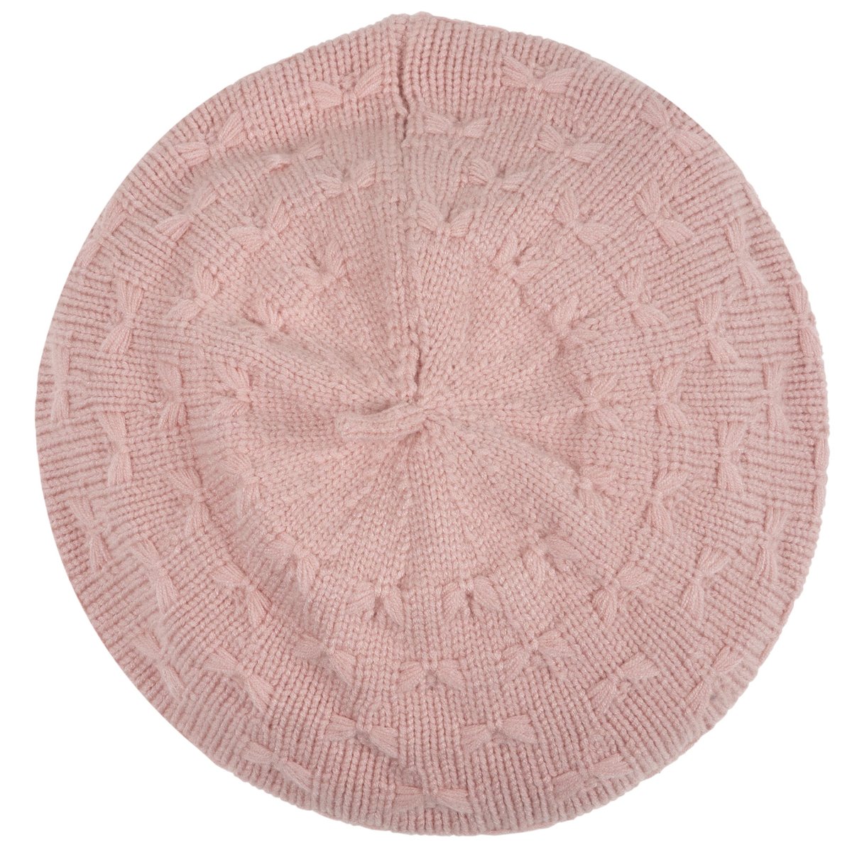 Béret maille soft touch non doublé rose, ISOTONER