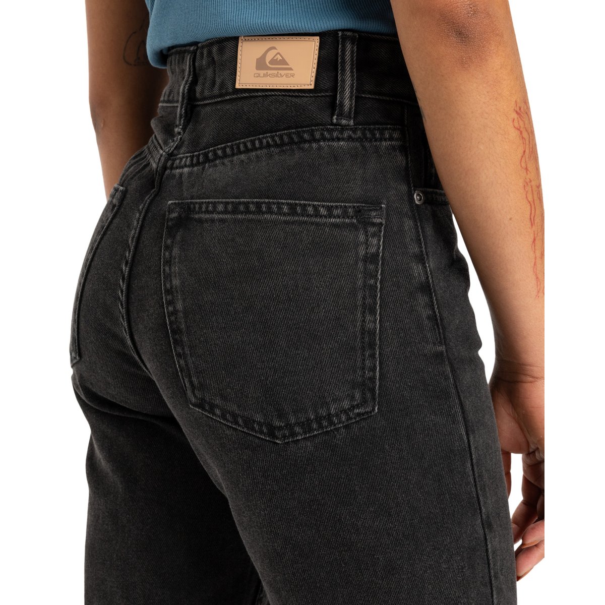 Jean MOM DENIM noir black, QUIKSILVER