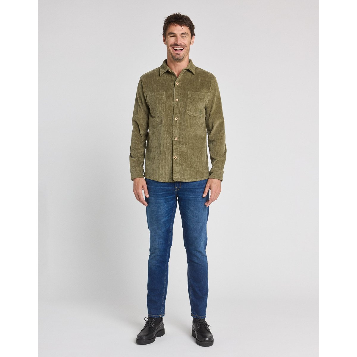 PANTALON REGULAR KING bleu foncé, PULLIN