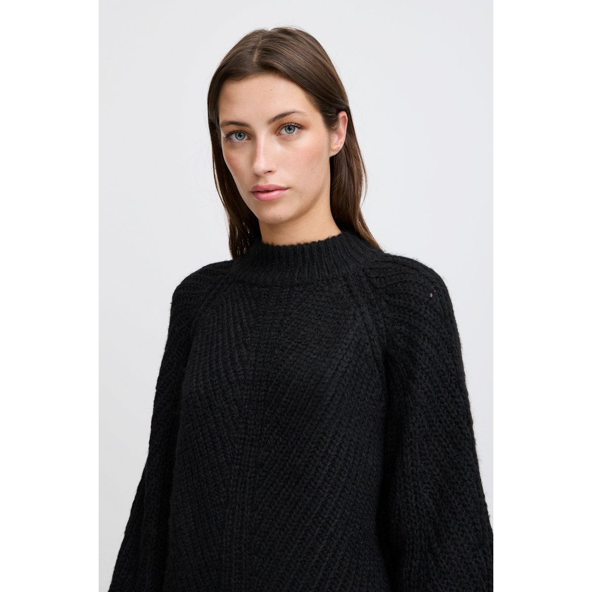 Knitted pullover noir black, B.YOUNG