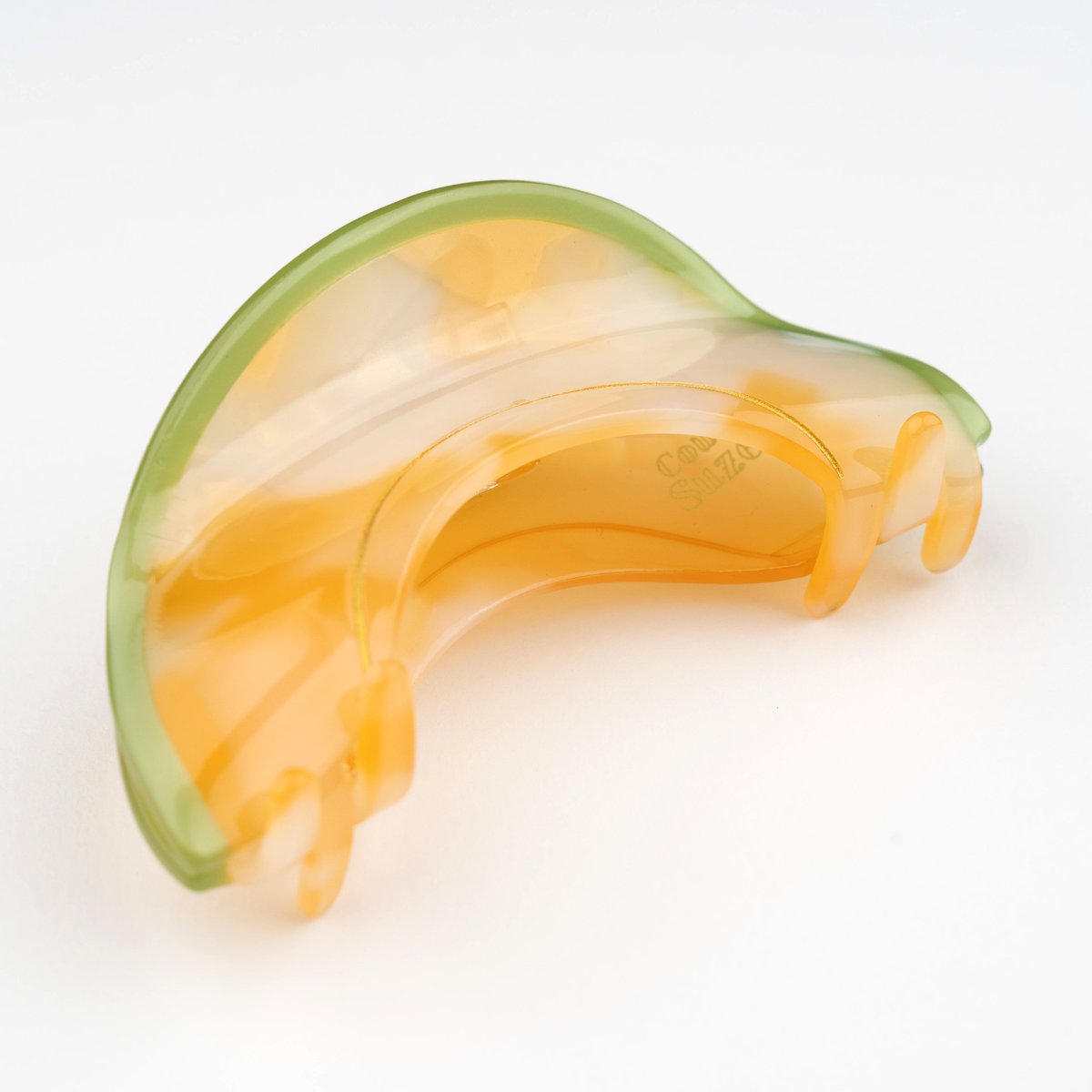Pince à cheveux Melon orange et vert, COUCOU SUZETTE