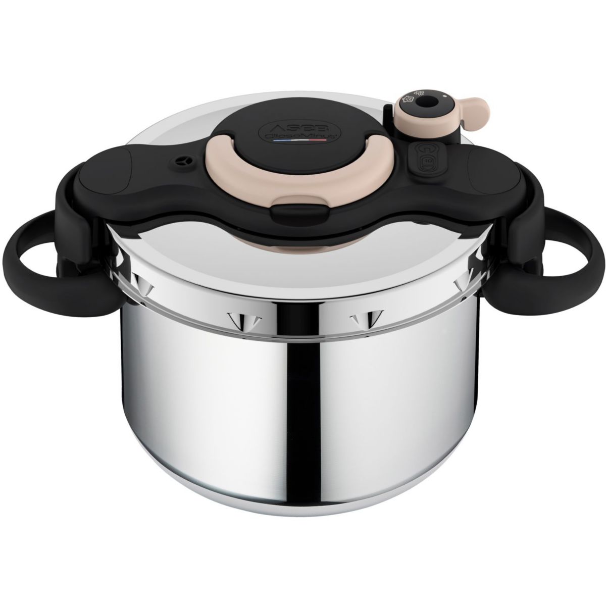 Autocuiseur ClipsoMinut' Eco Compact+ 7.5L gris, SEB