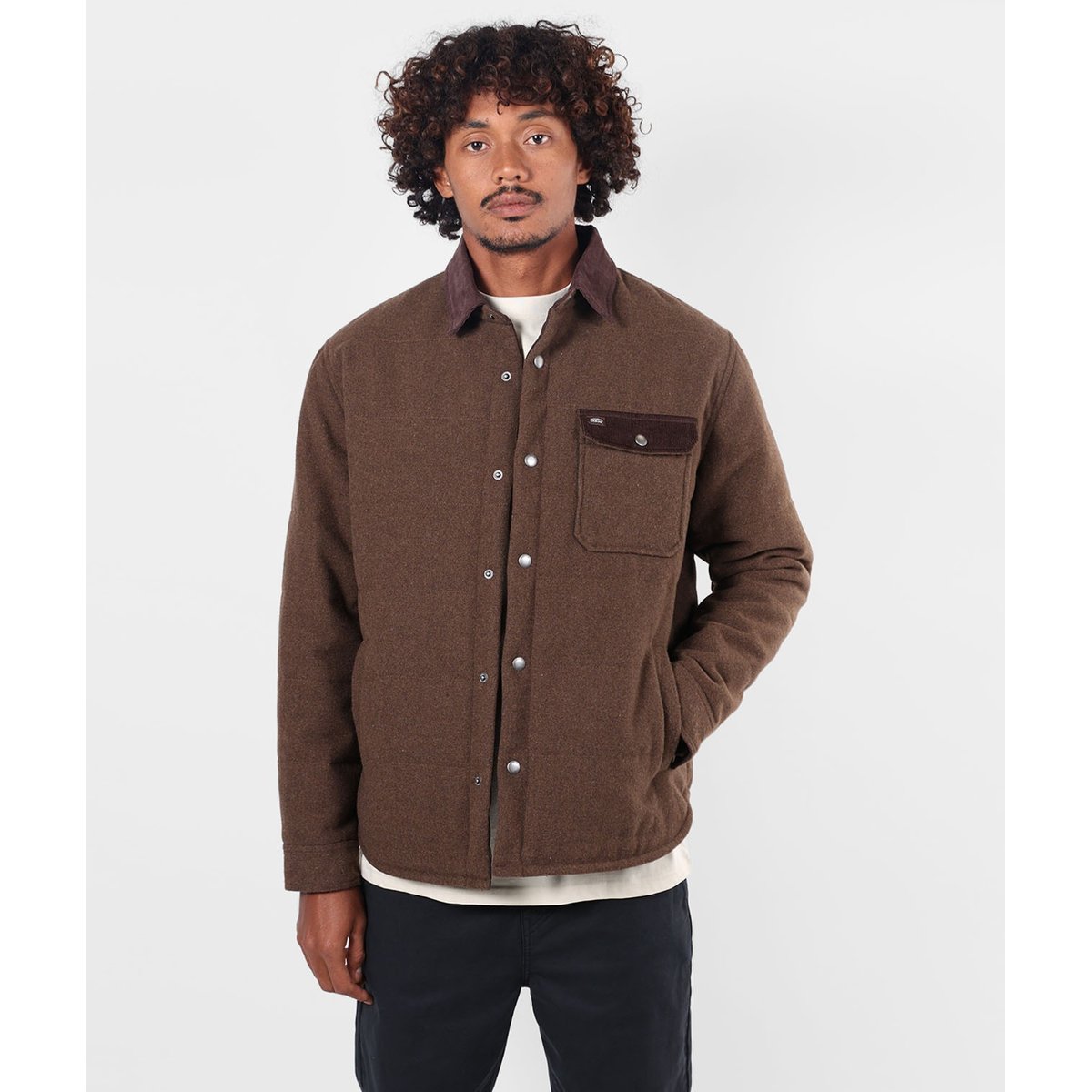 Surchemise OUTLAND deep brown, OXBOW