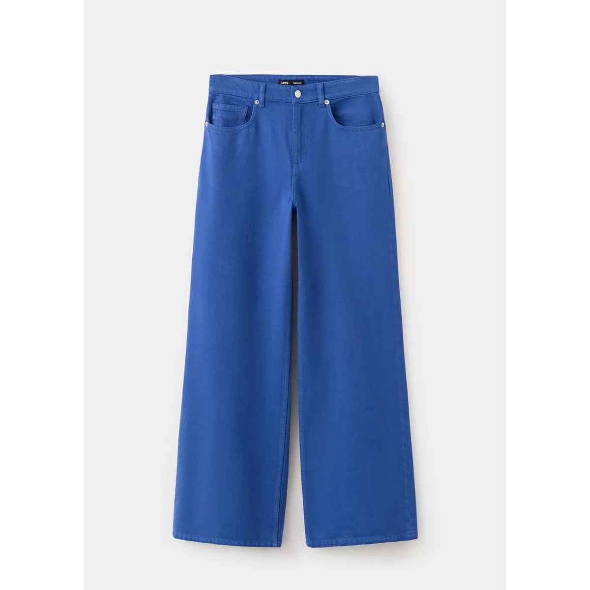 Jean large taille normale bleu, MANGO