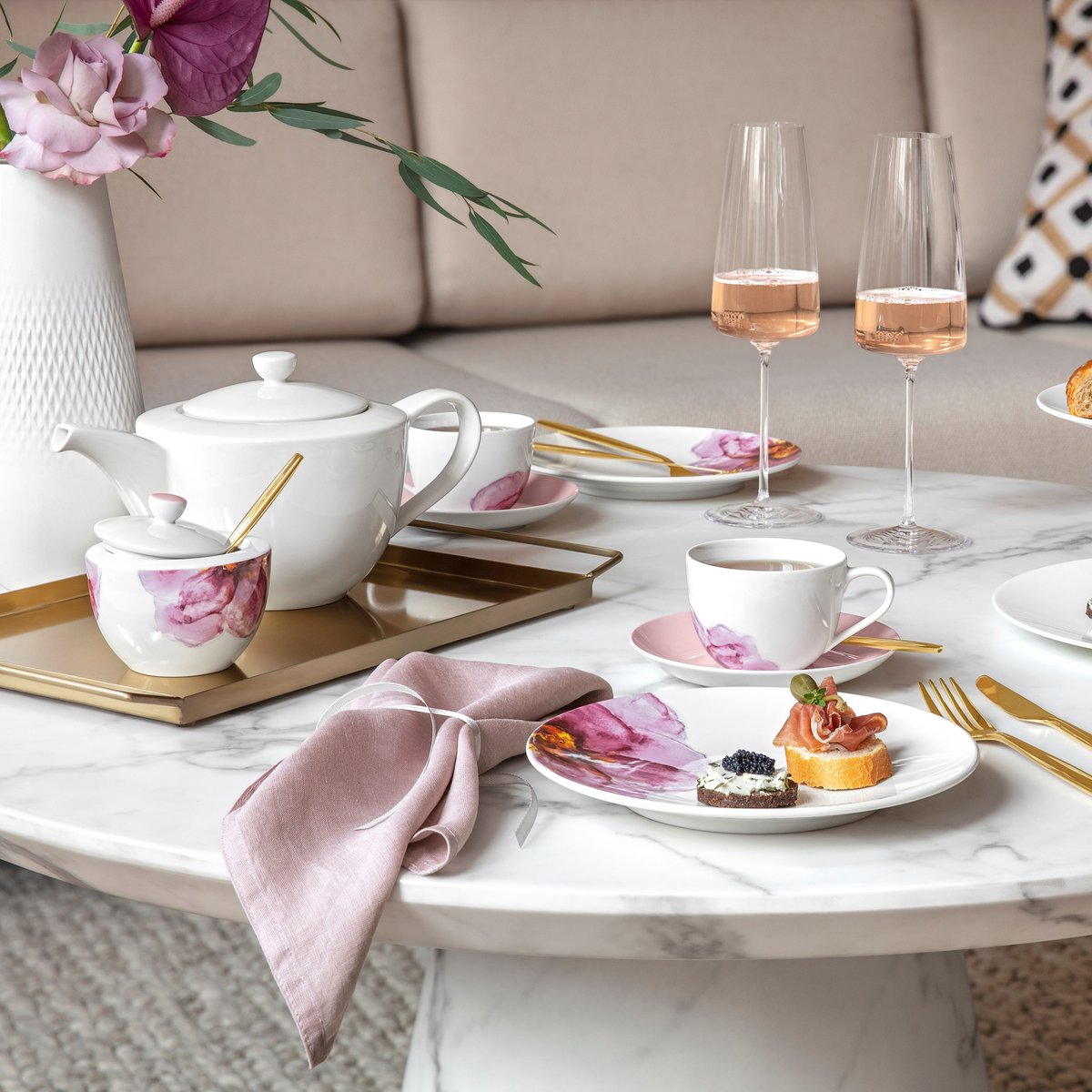 Théière FOR ME blanc, VILLEROY & BOCH