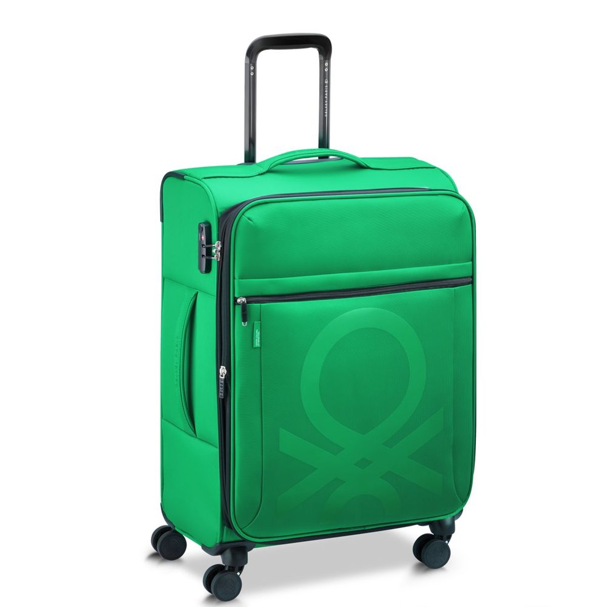 Valise L COLOR BLOCK vert, DELSEY PARIS